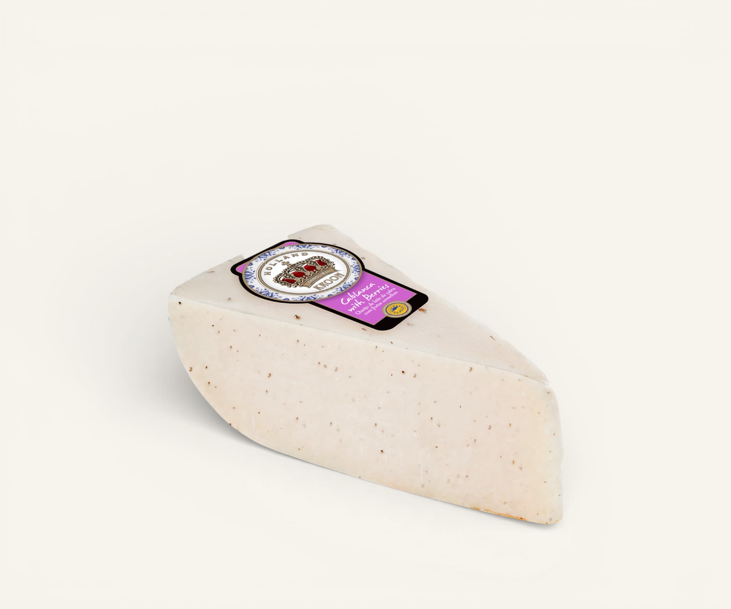 Queijo holandês cablanca with berries Kroon aprox. 110g