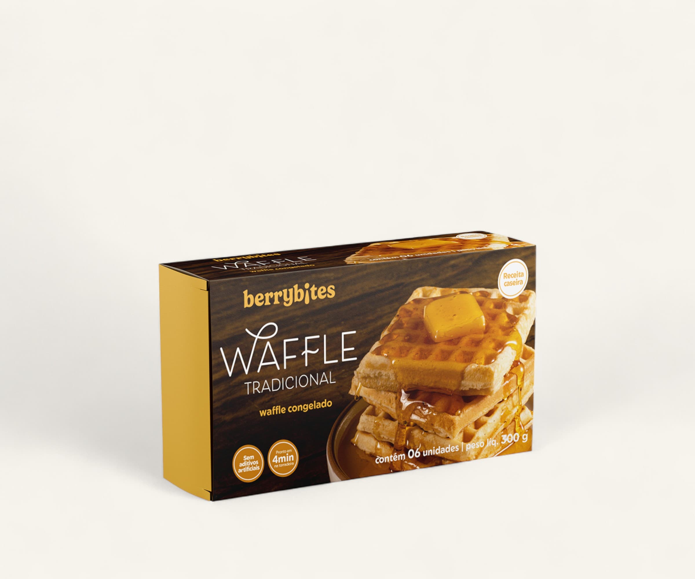 Waffles tradicional 300g (6un - 50g)