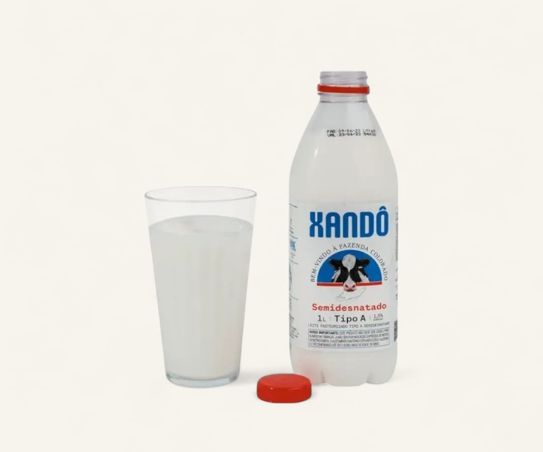 Leite tipo A semidesnatado Xandô 1L