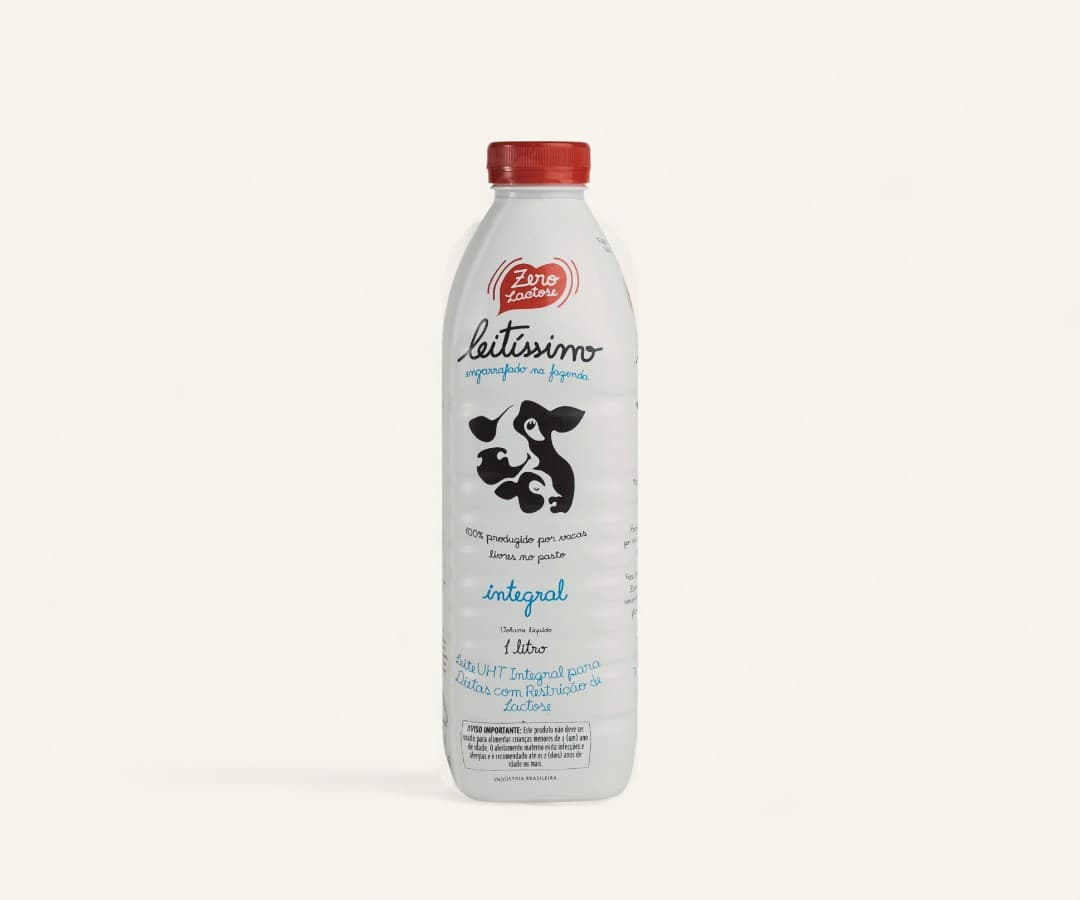 Leite UHT integral zero lactose 1L