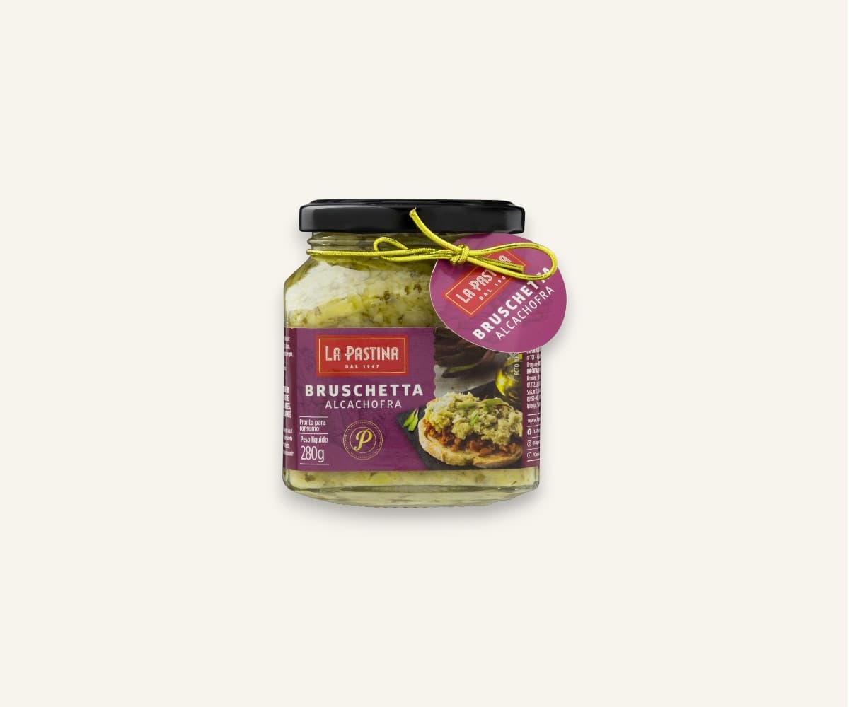 Bruschetta alcachofra 280g