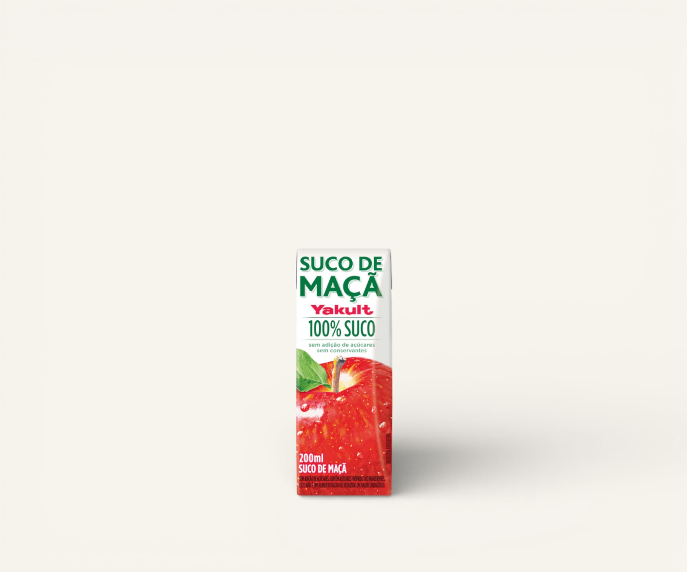 Suco de maçã Yakult 200ml