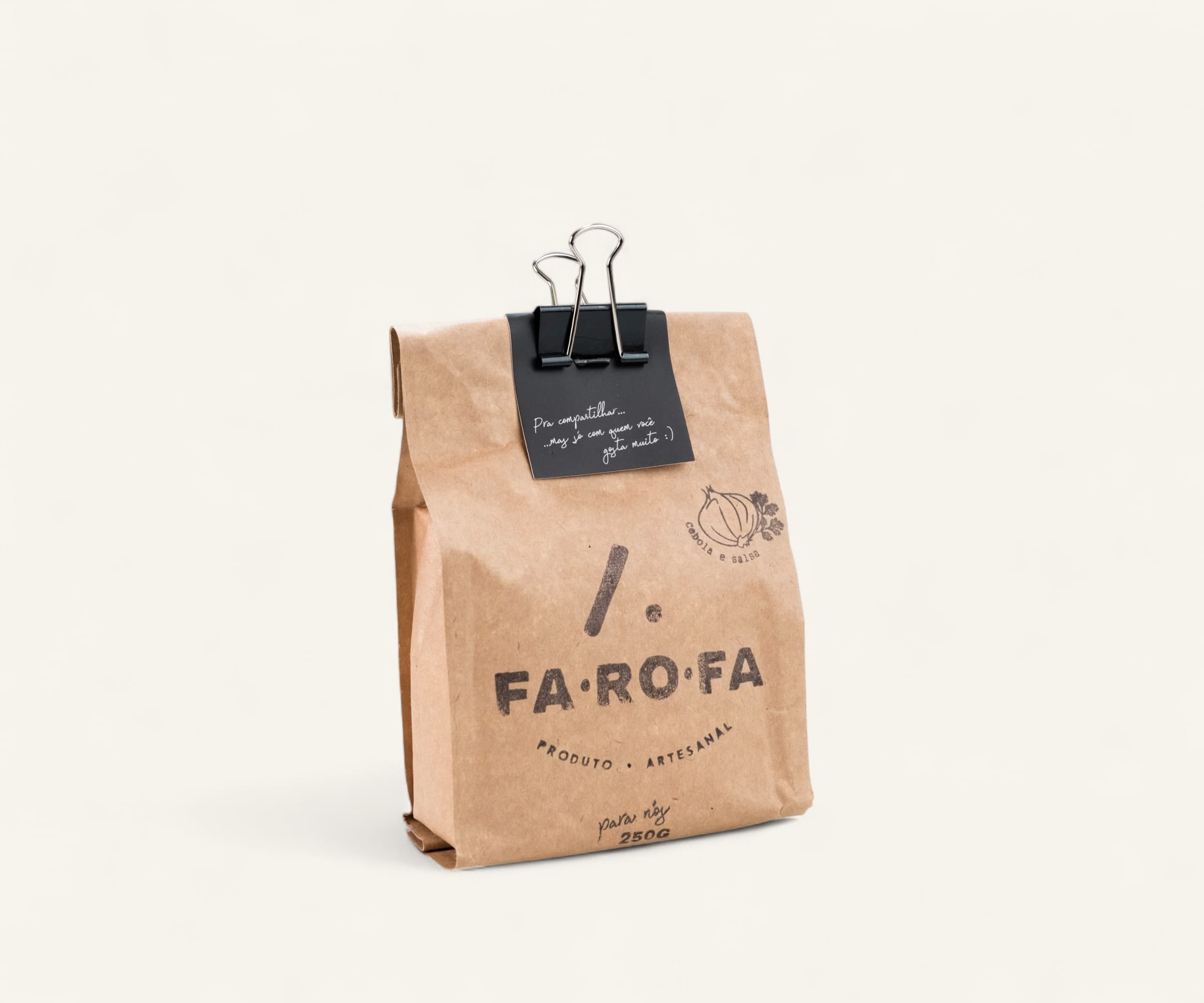 A Farofa de cebola e salsa 250g