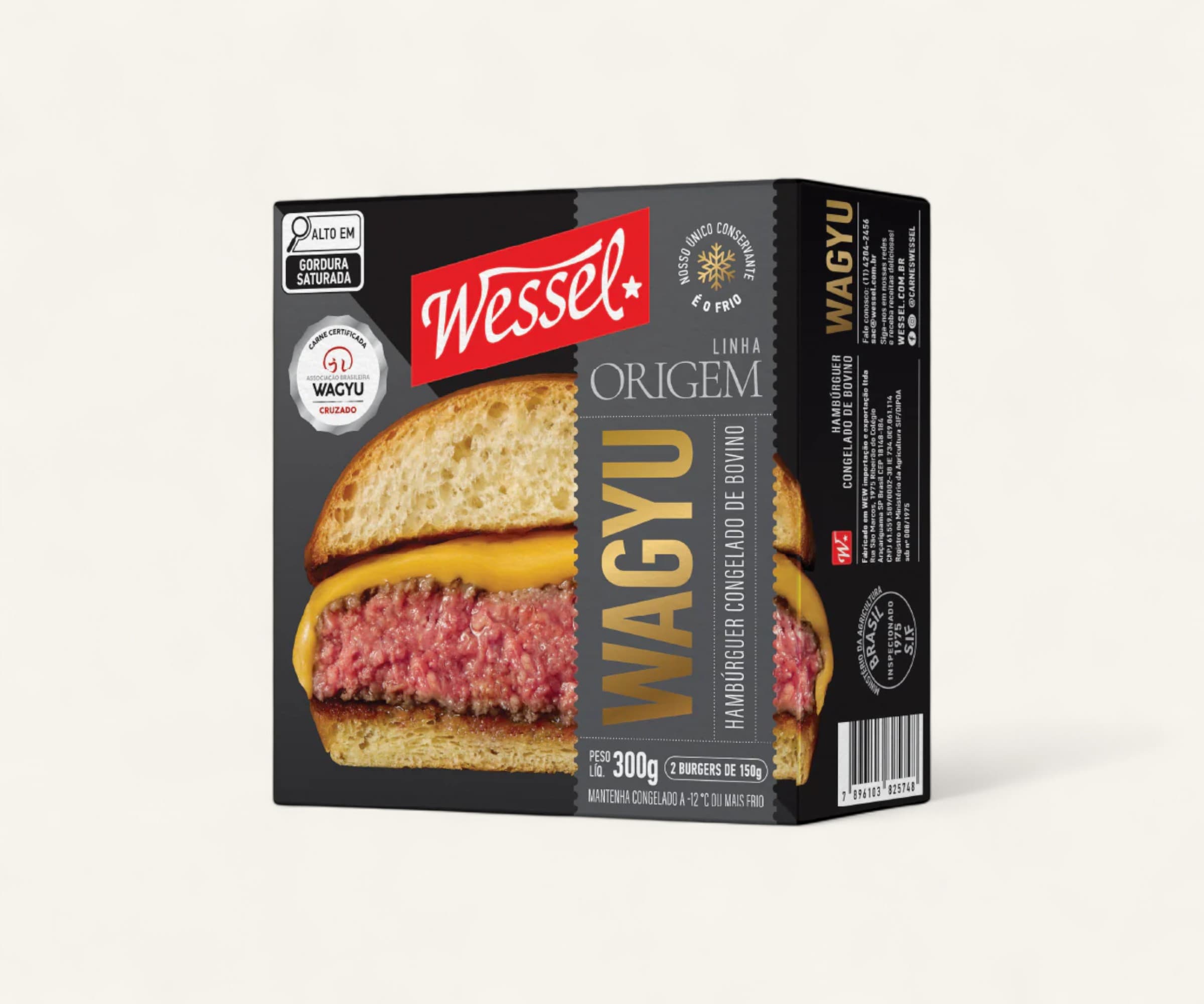 Hambúrguer de wagyu Linha Origem 300g