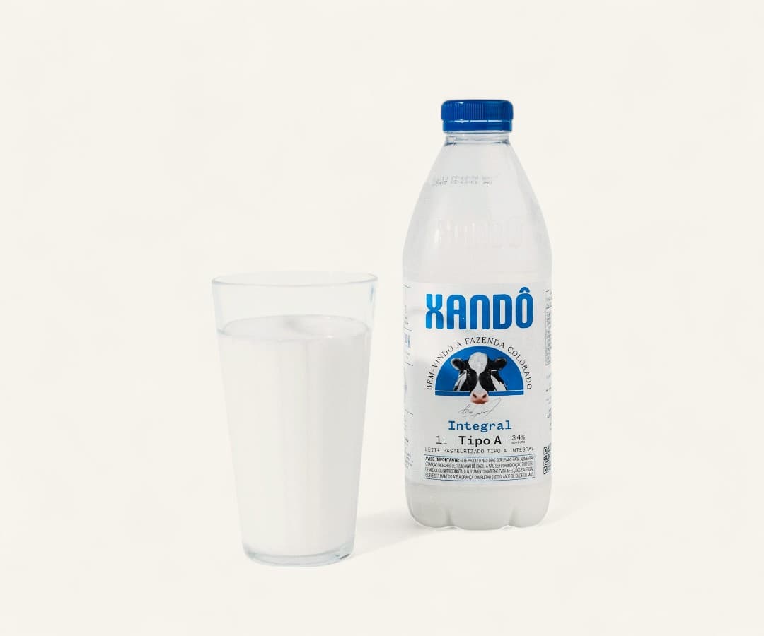 Leite tipo A integral Xandô 1L