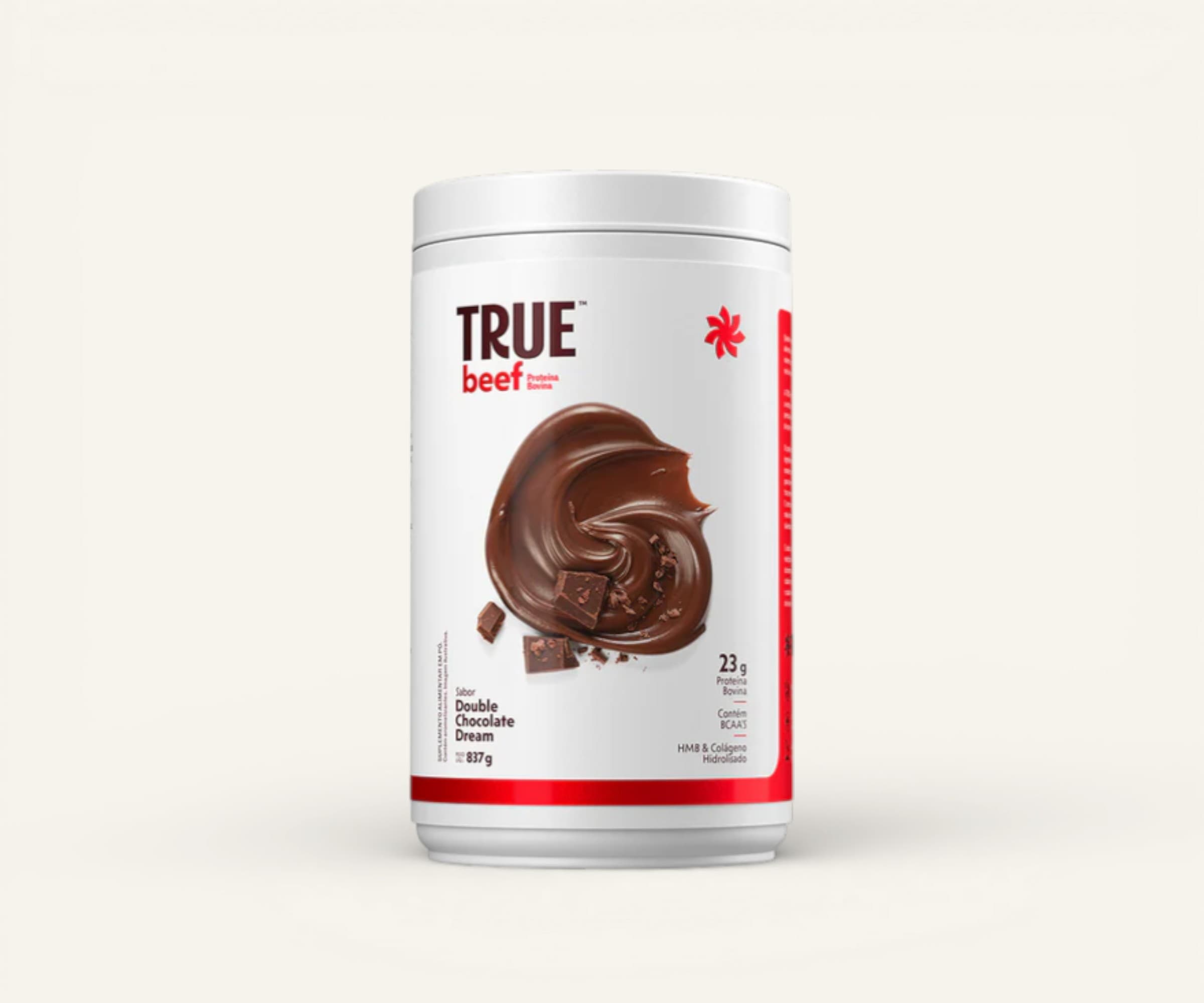 Whey protein True beef protein sabor double chocolate dream 837g