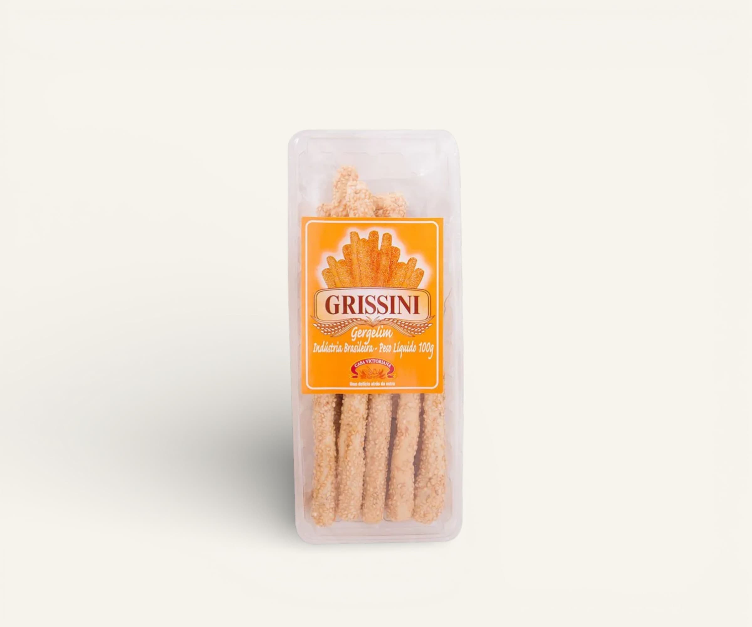 Grissini com gergelim Casa Victoriana 100g