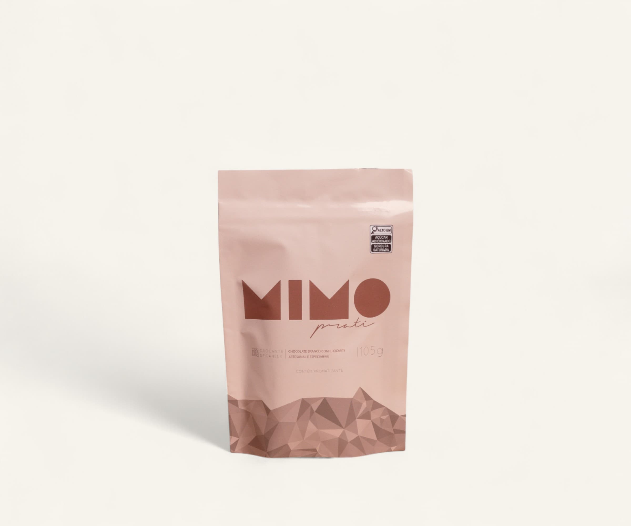 Chocolate com confeitos coloridos crocante Mimo 110g