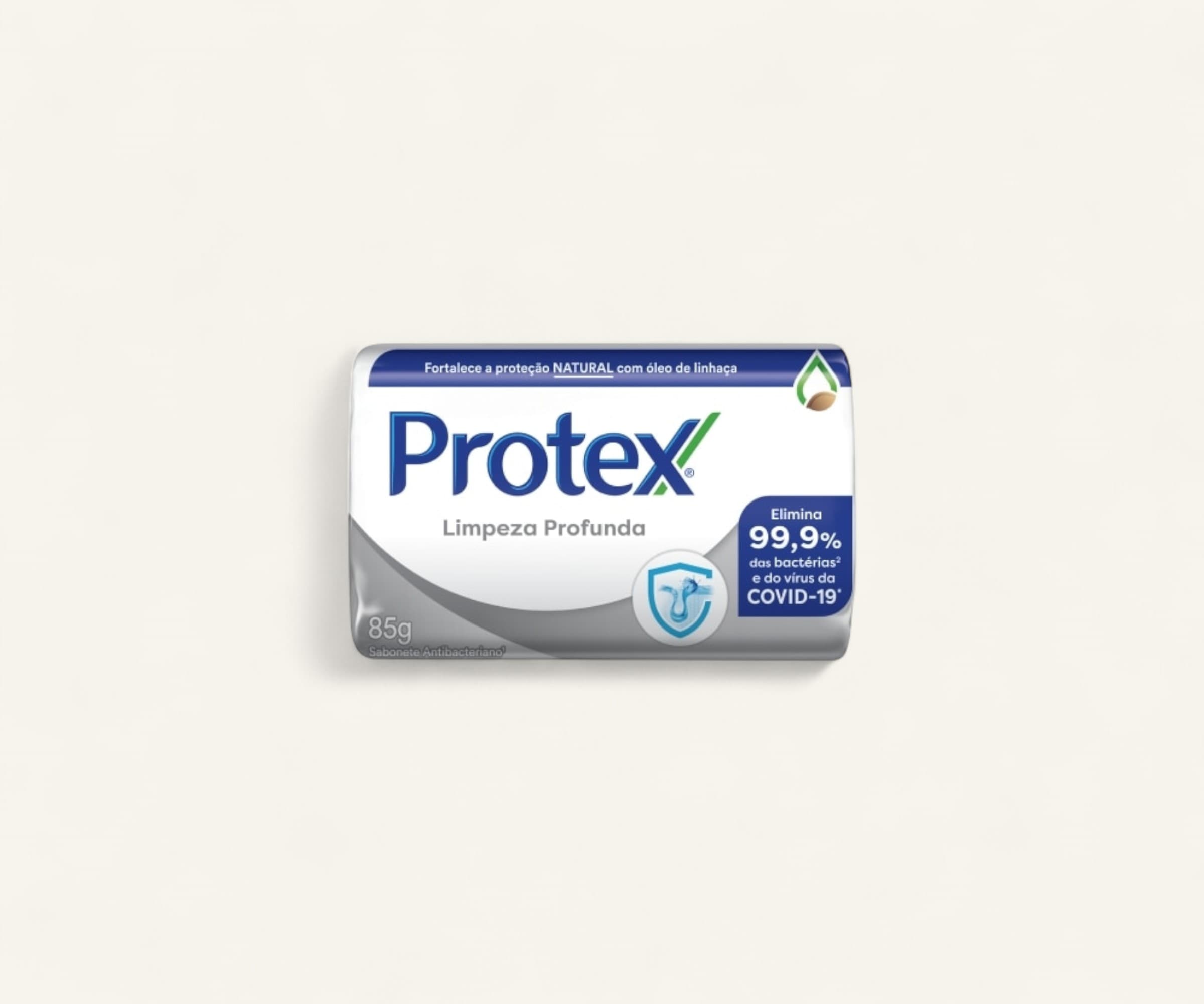 Sabonete antibacteriano em barra limpeza profunda Protex 85g