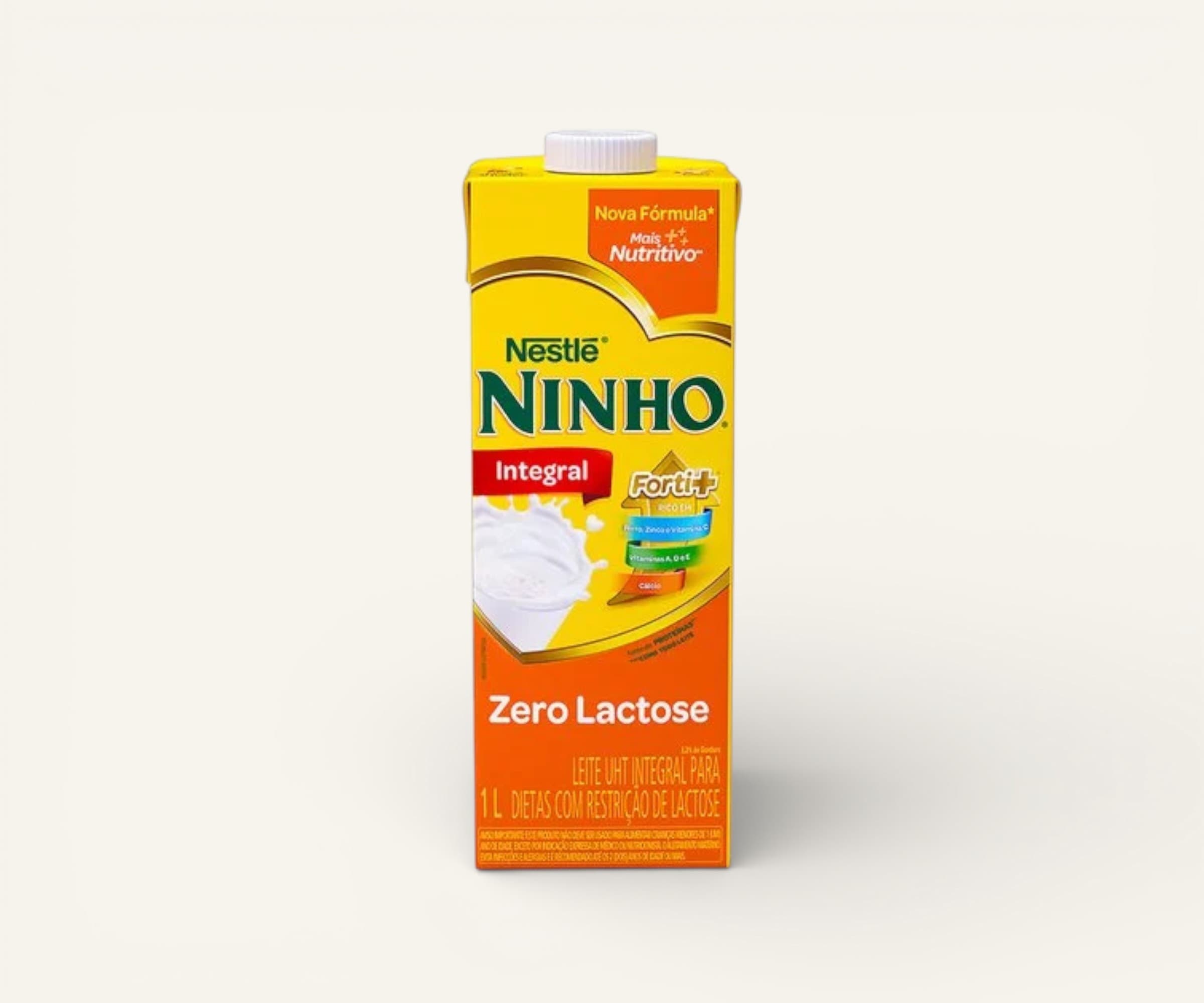 Leite Uht Ninho Zero Lactose Integral 1lt