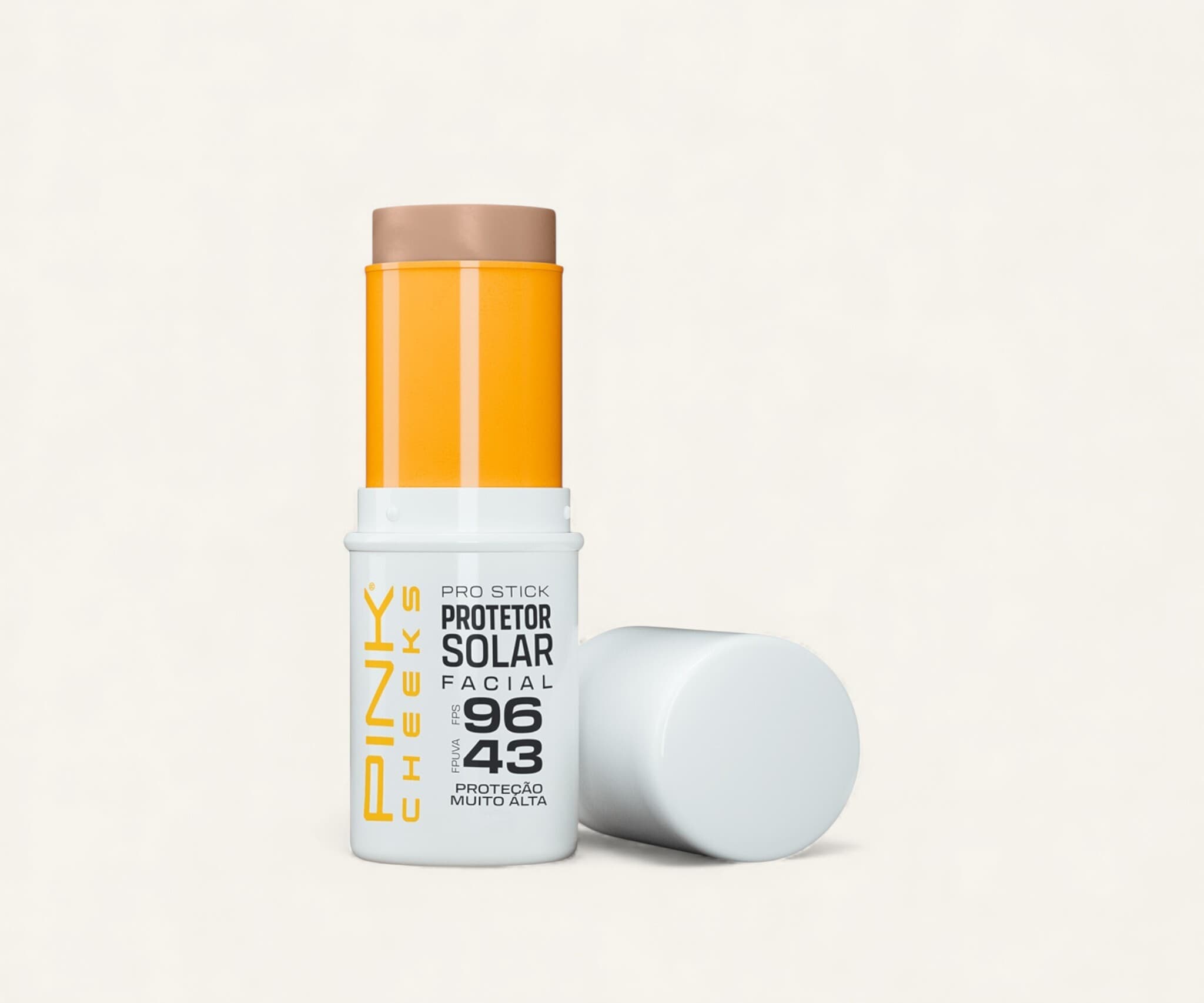 Pro Stick protetor solar facial FPS 96 com cor PRO15 14g