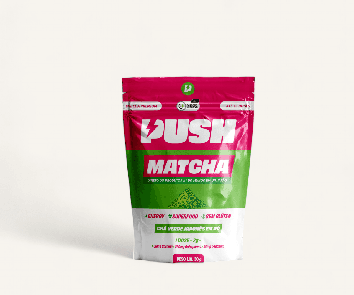 Push matcha em pó 15 doses 30g