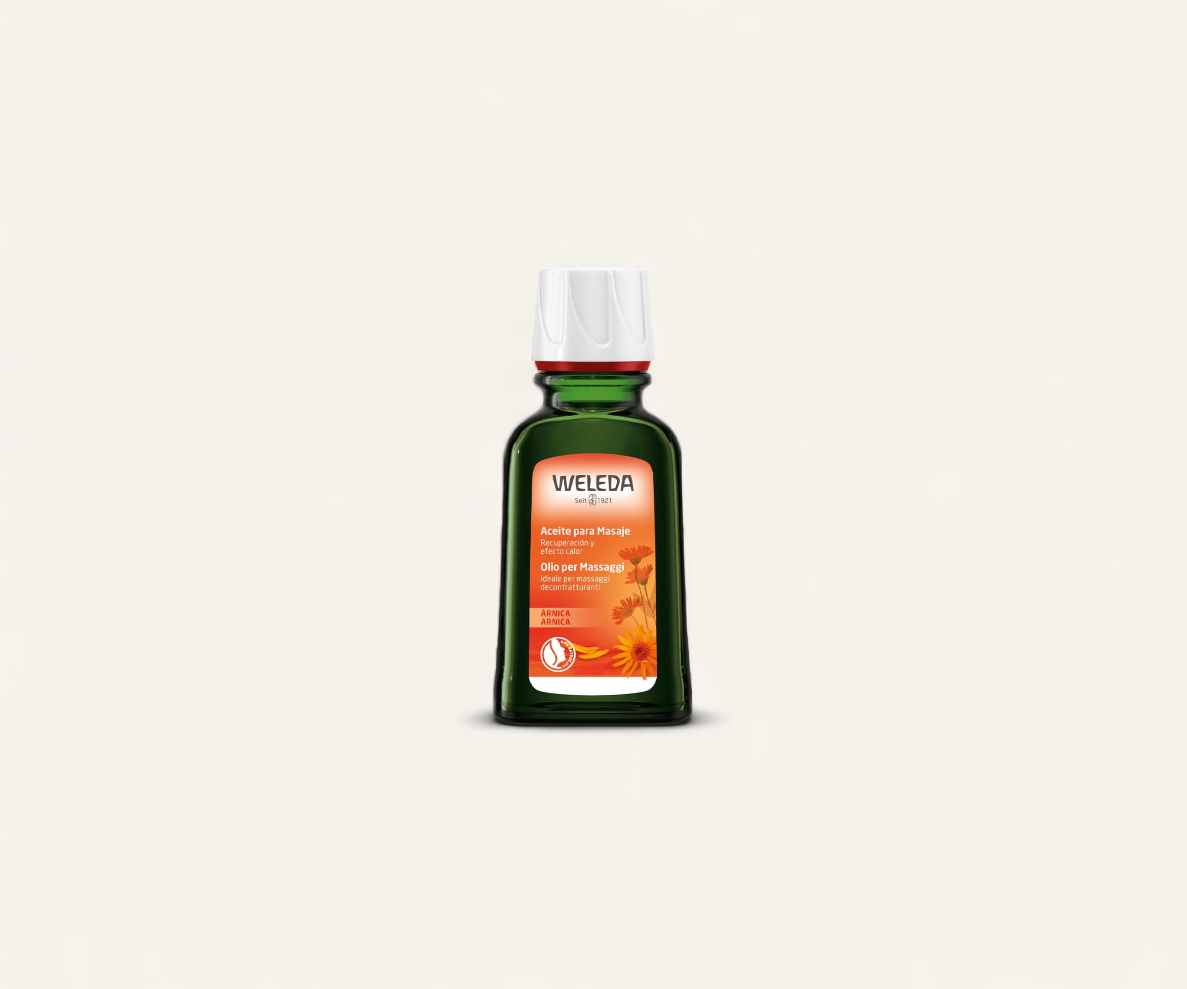 Óleo corporal para massagem com arnica Weleda 50ml