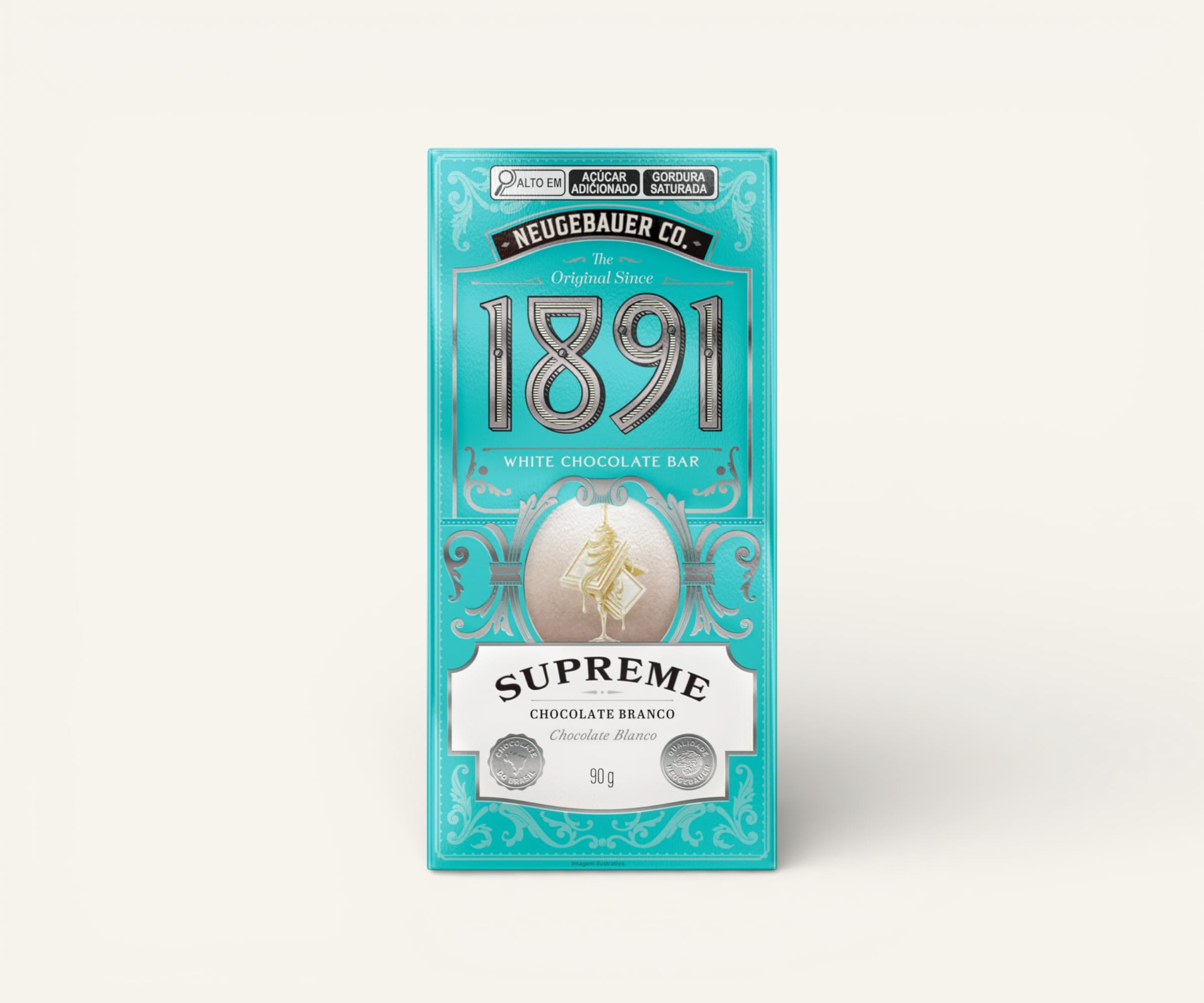 Chocolate branco 1891 Supreme Neugebauer 90g