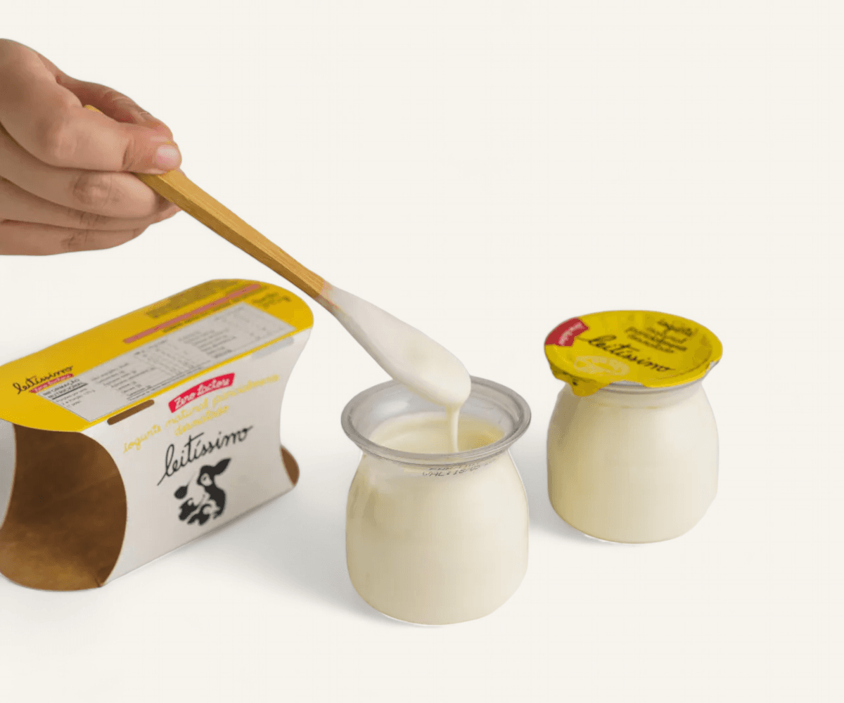 Iogurte natural desnatado zero lactose duo 340g