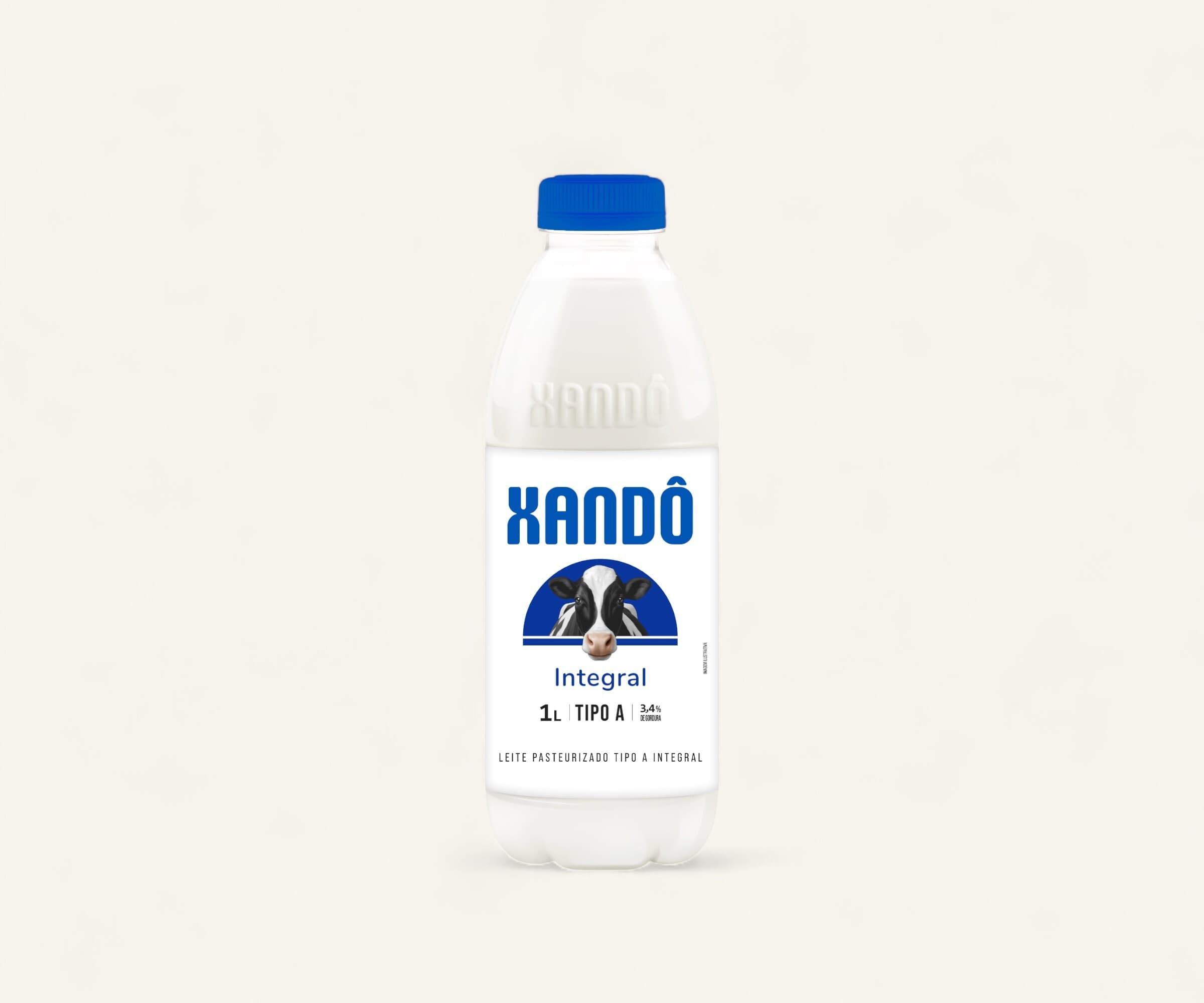 Leite pasteurizado tipo A integral Xandô 1l