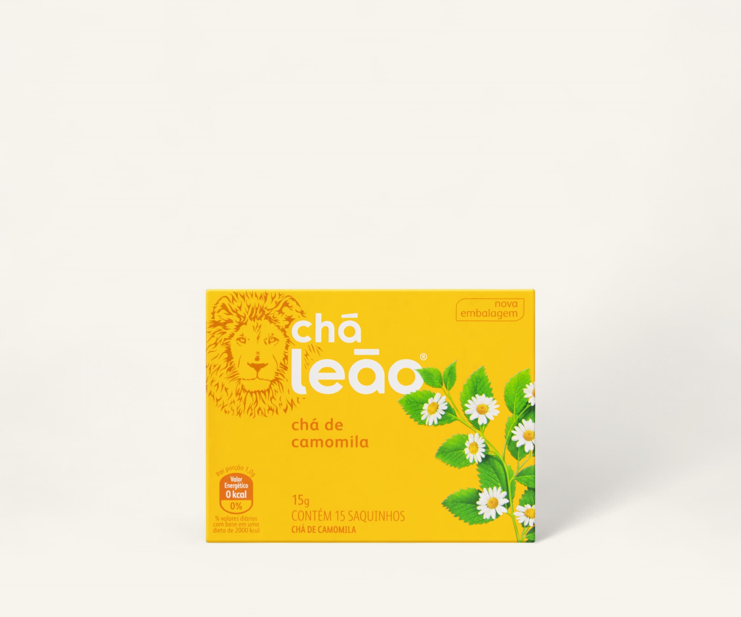 Chá de camomila Leão 15 sachês