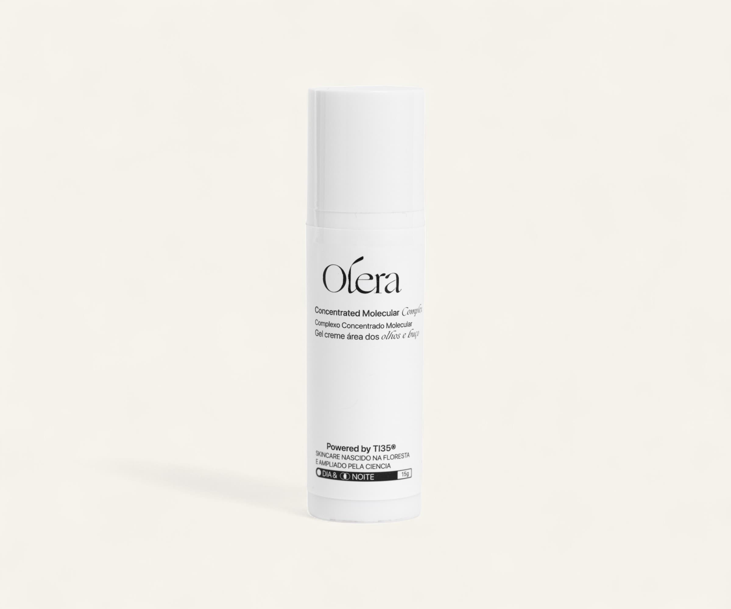 Gel creme área dos olhos e buço Eye & Lip complex Olera 15g