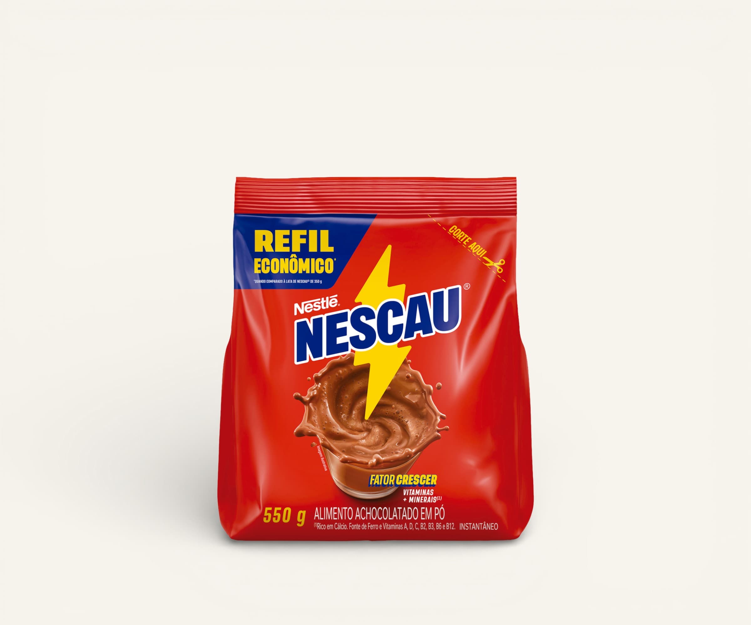 Achocolatado em pó Nescau 550g