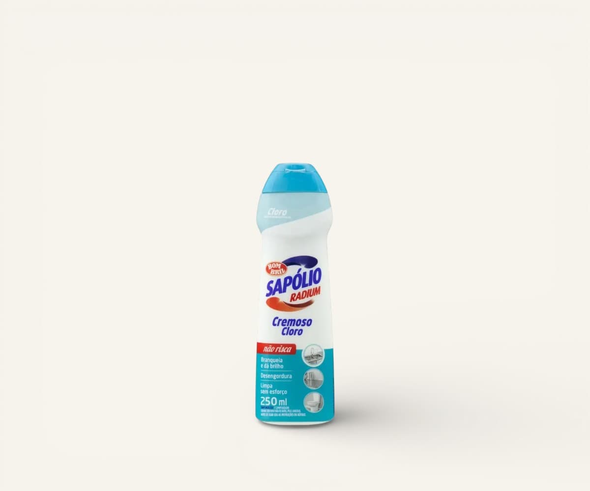 Saponáceo cremoso cloro Sapólio 250ml