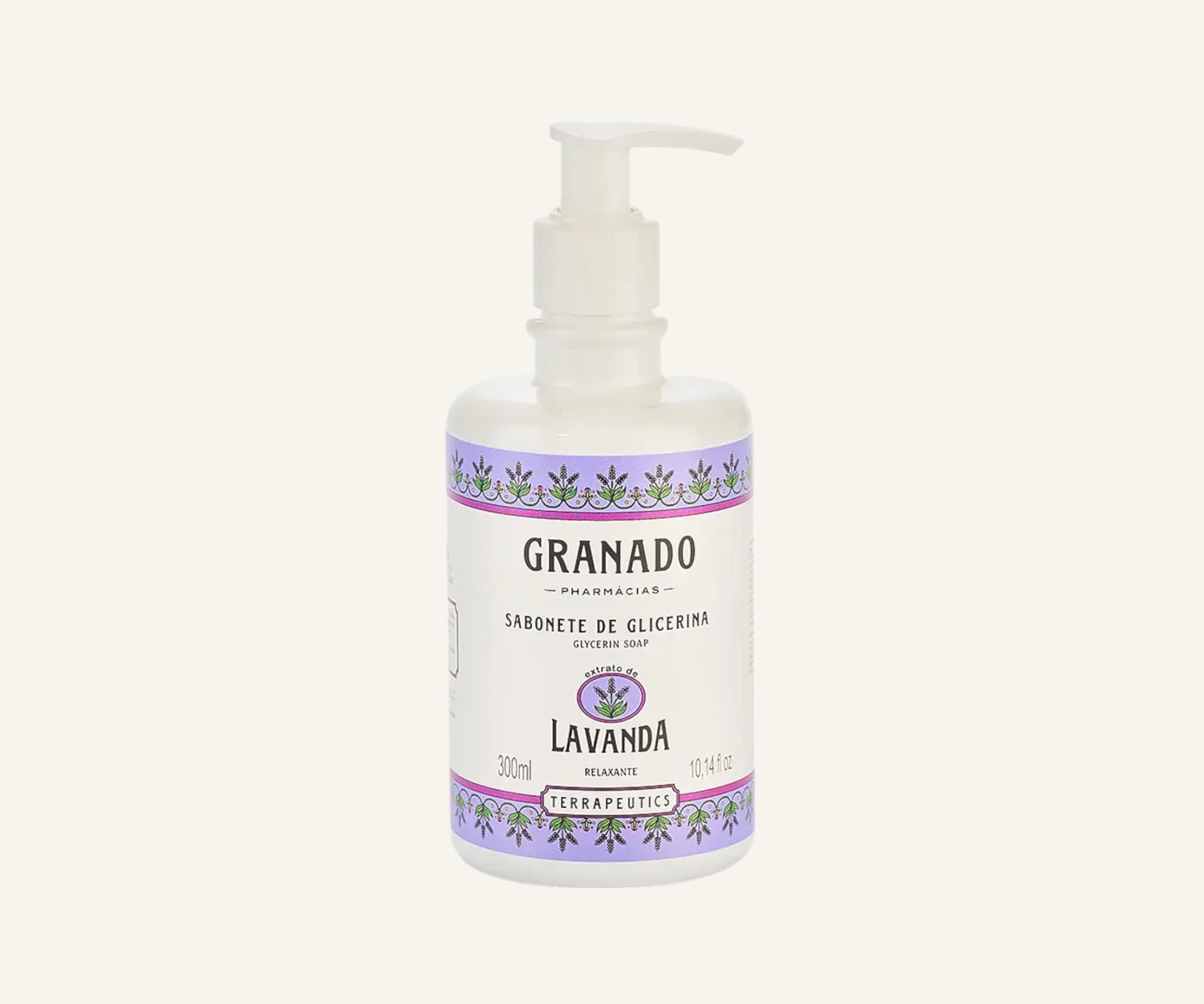 Sabonete líquido de glicerina Terrapeutics lavanda Granado 300ml