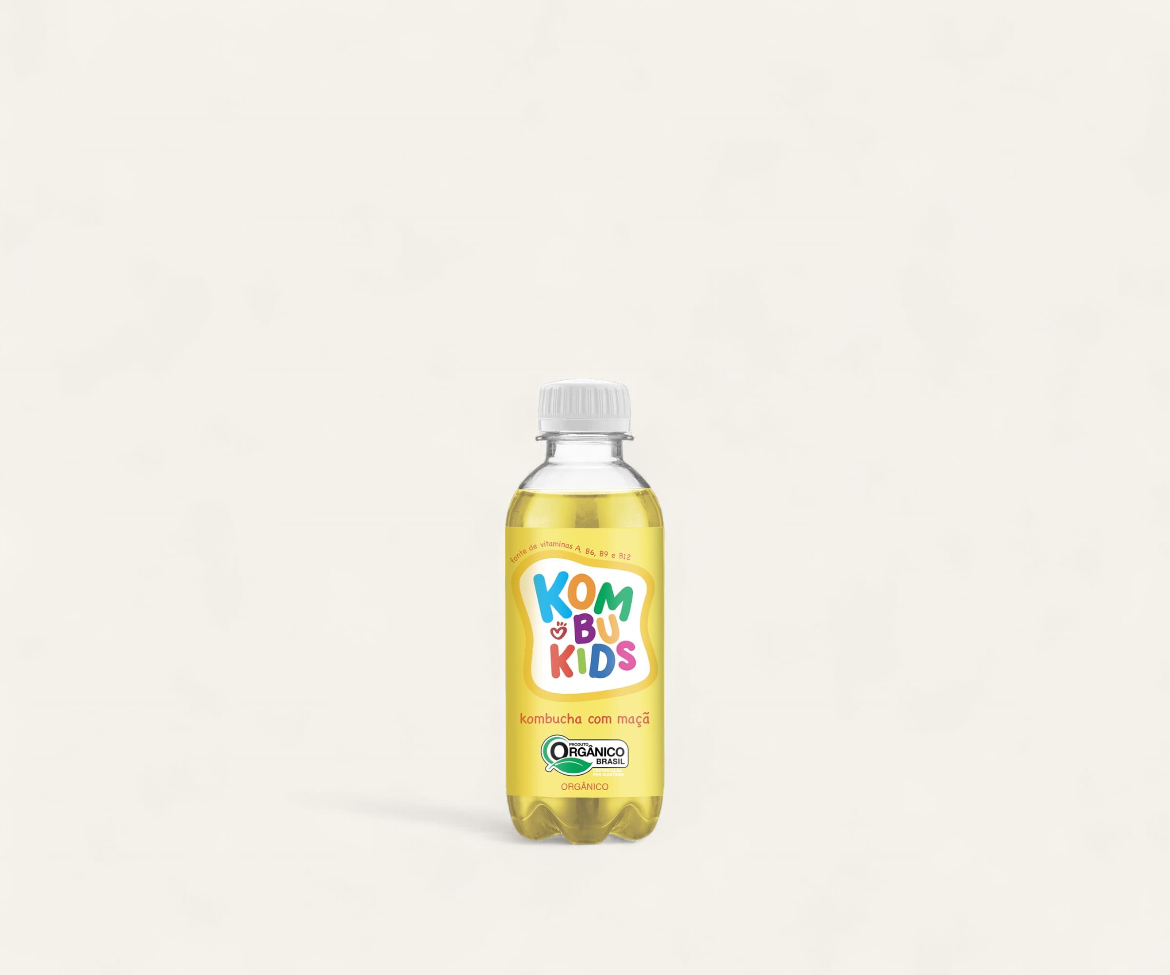 Kombucha com maçã Kombukids orgânico BioZen 200ml