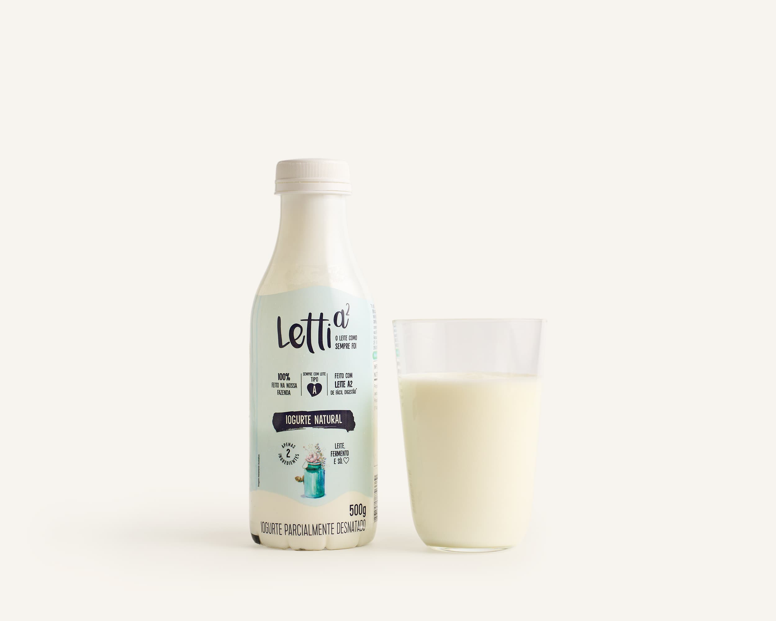 Iogurte Letti natural 500g