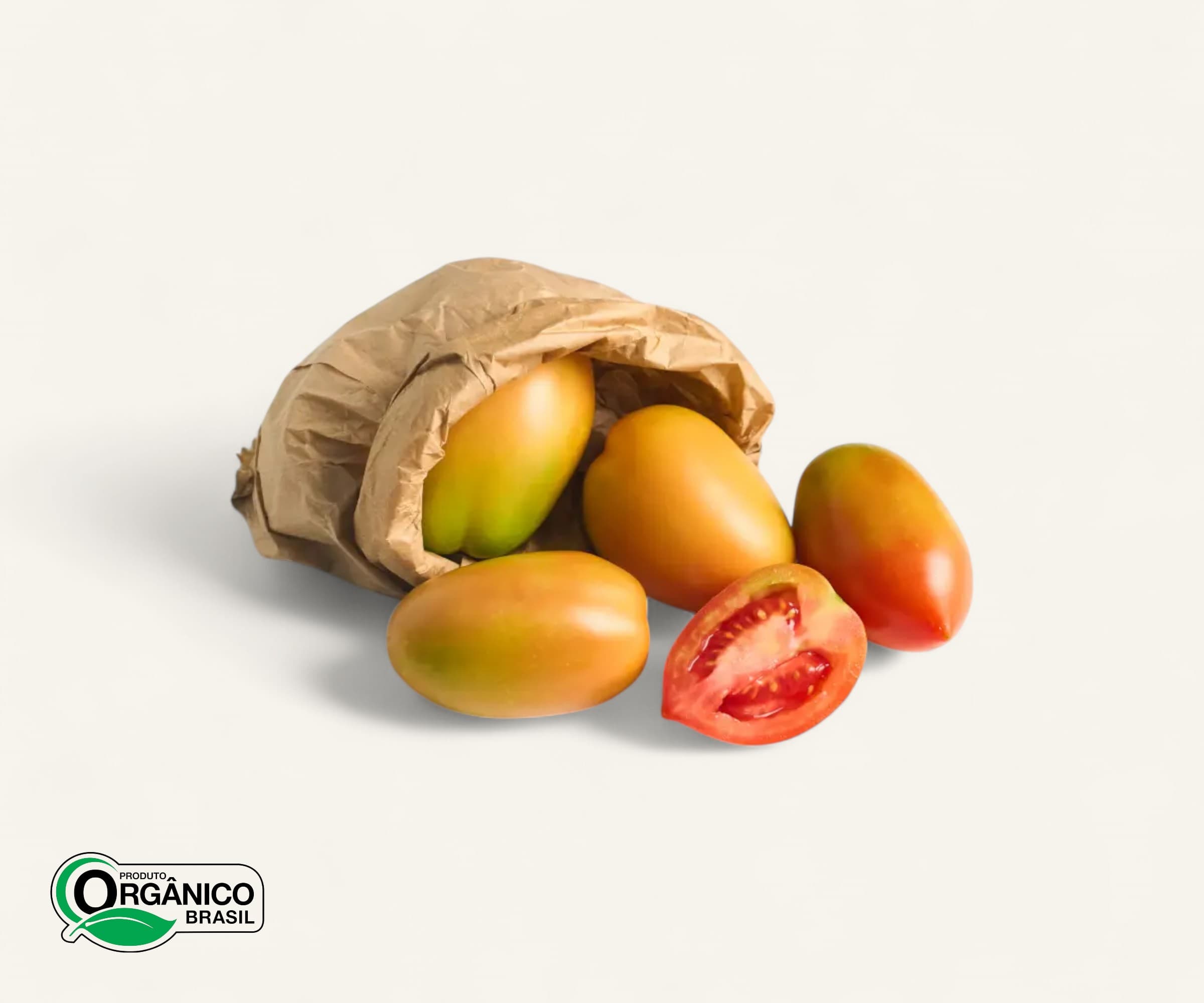 Tomate italiano orgânico 500g | 3 a 5und