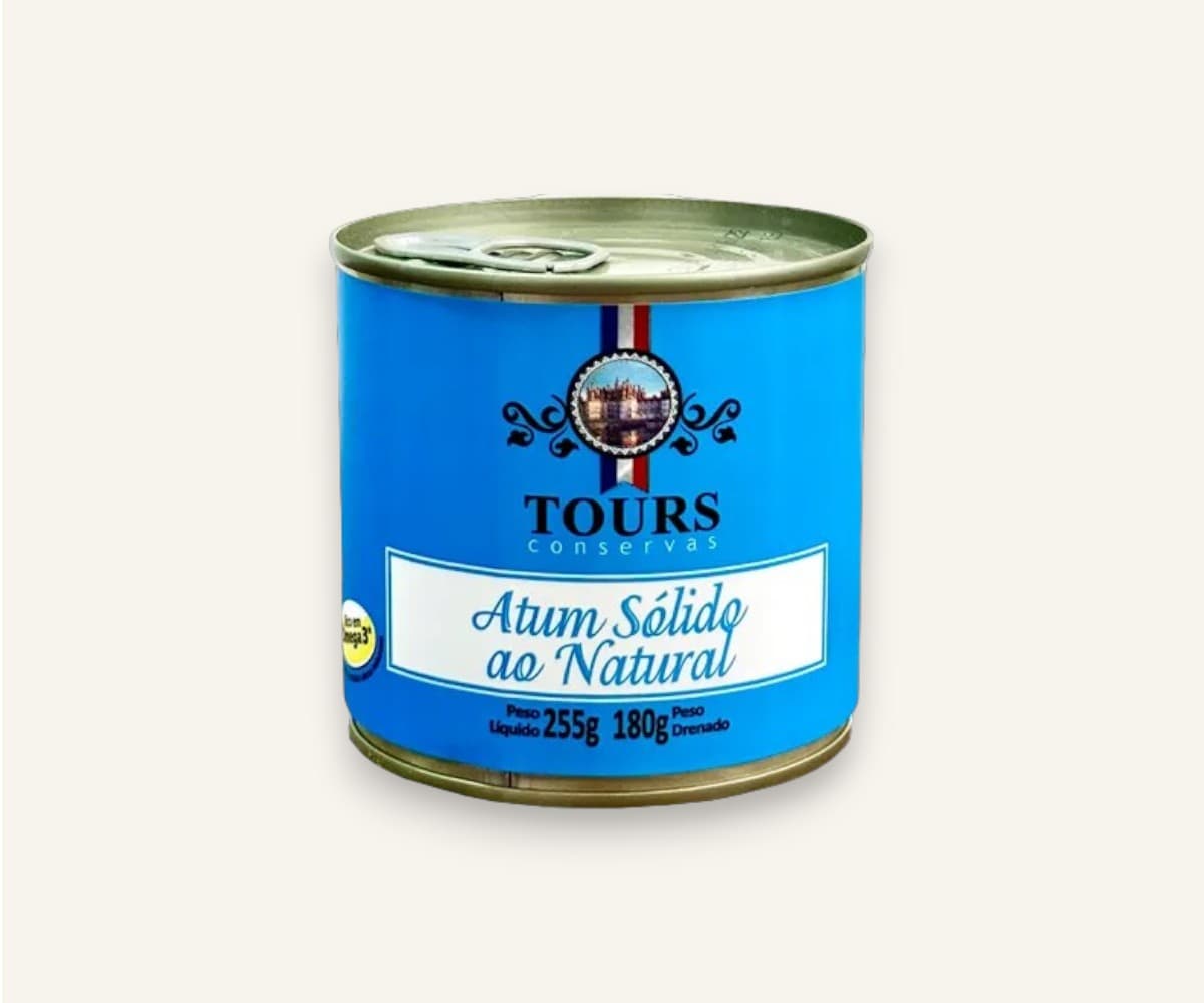 Atum sólido ao natural 180g