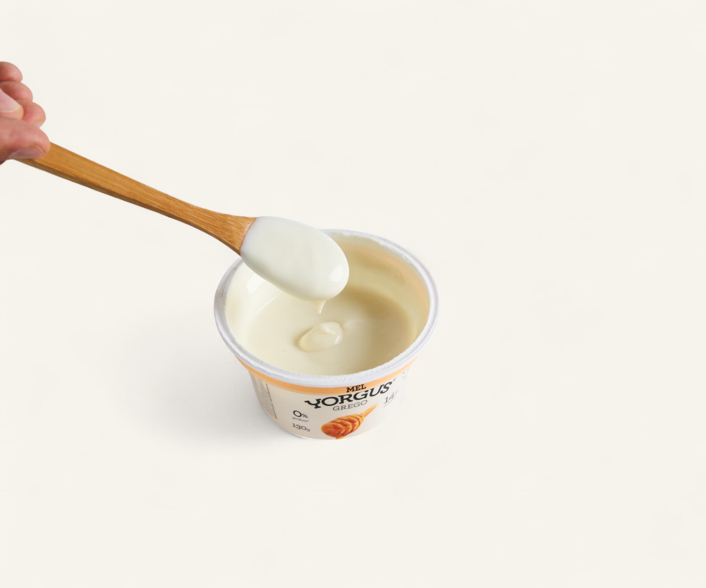 Iogurte desnatado com mel silvestre orgânico Yorgus 130g