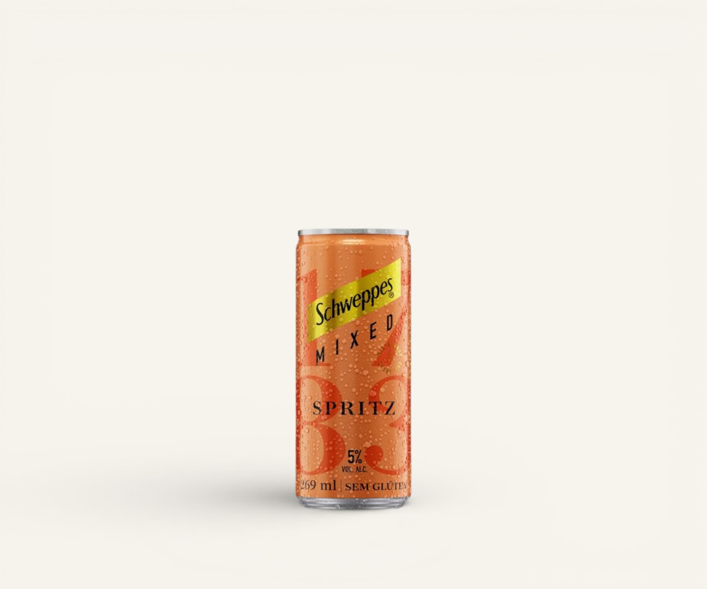Drink alcoólico pronto Schweppes Mixed spritz lata 269ml