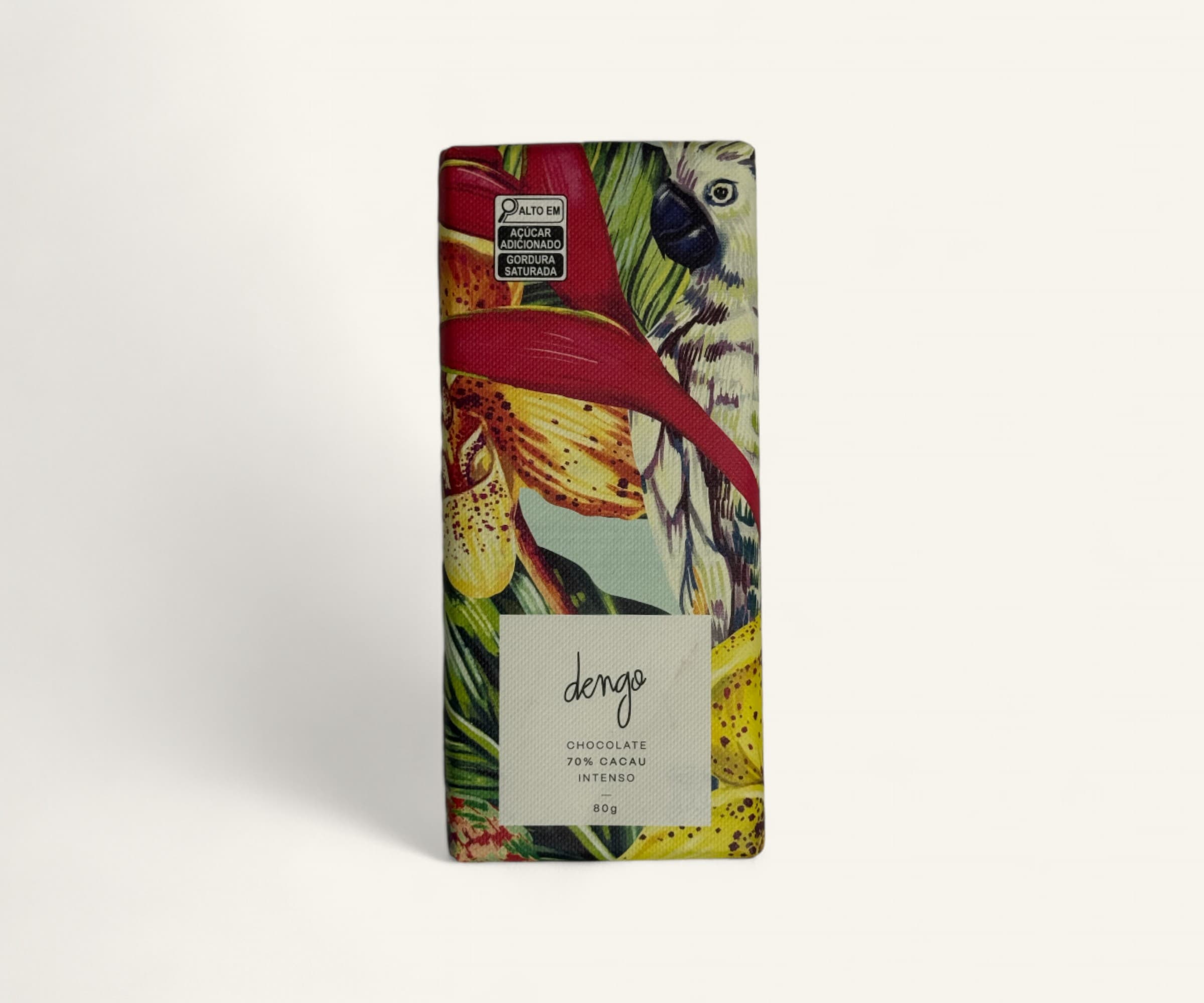Barra de chocolate amargo 70% cacau Dengo 80g