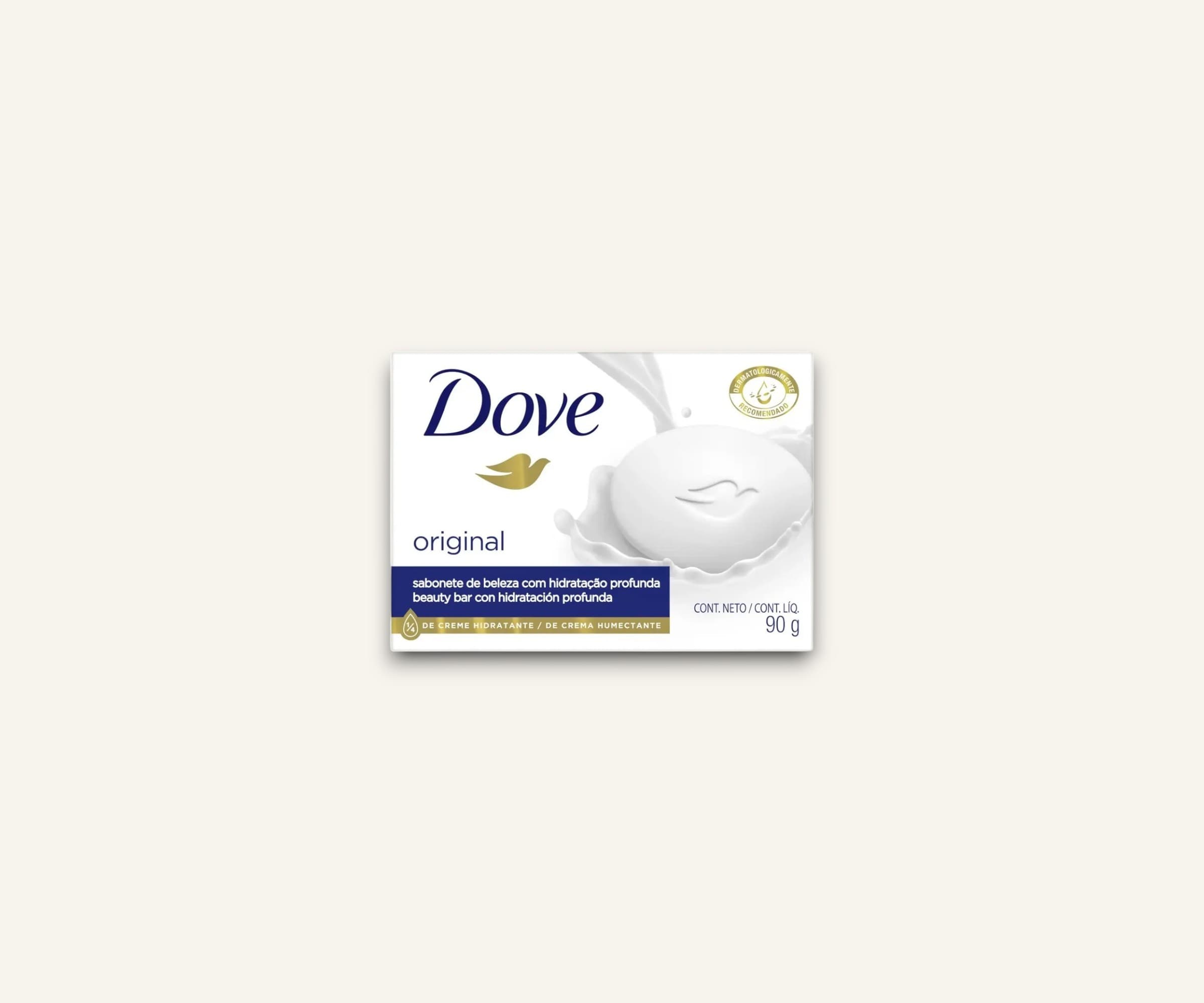 Sabonete hidratante em barra original Dove 90g