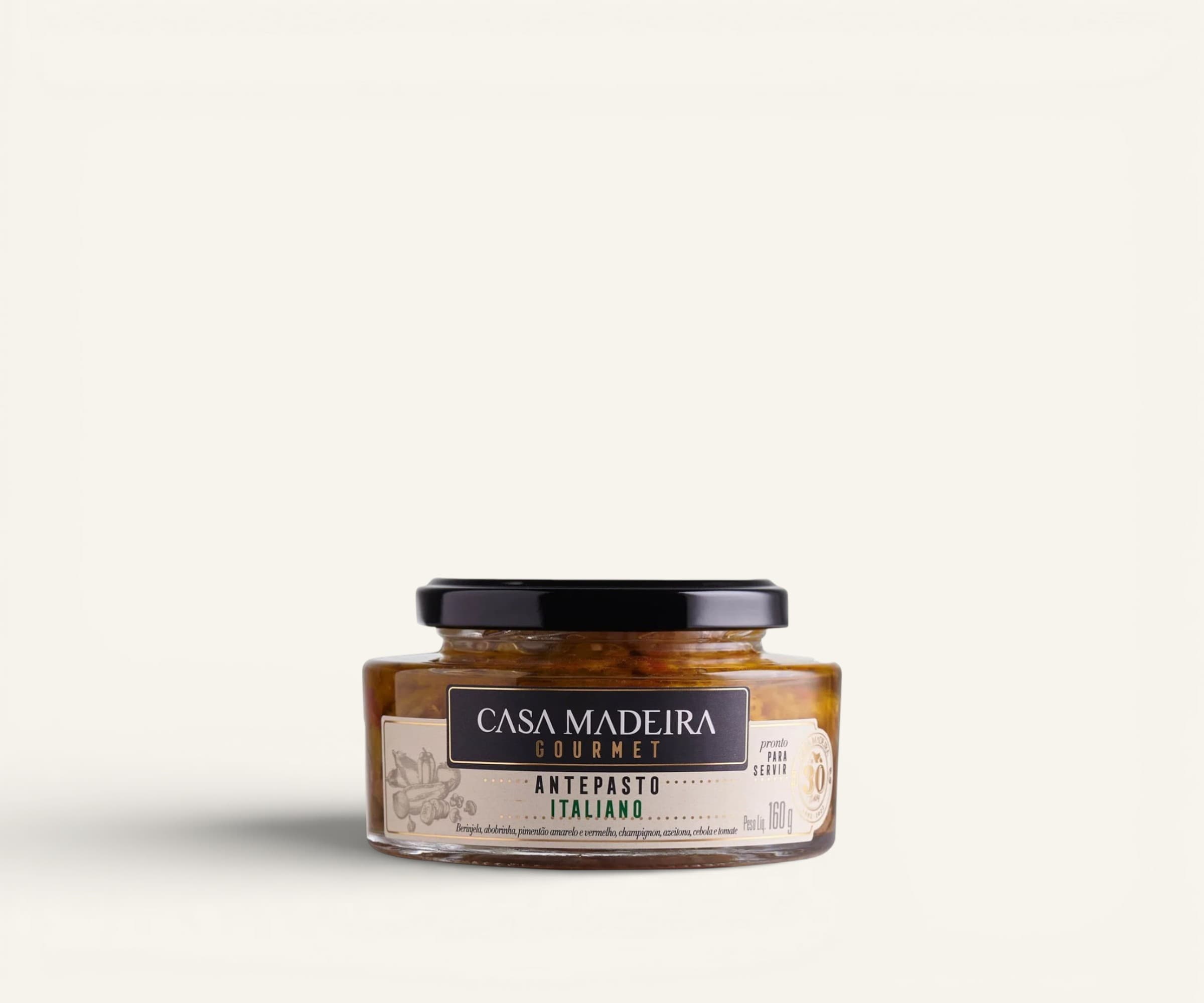 Antepasto gourmet italiano Casa Madeira 160g