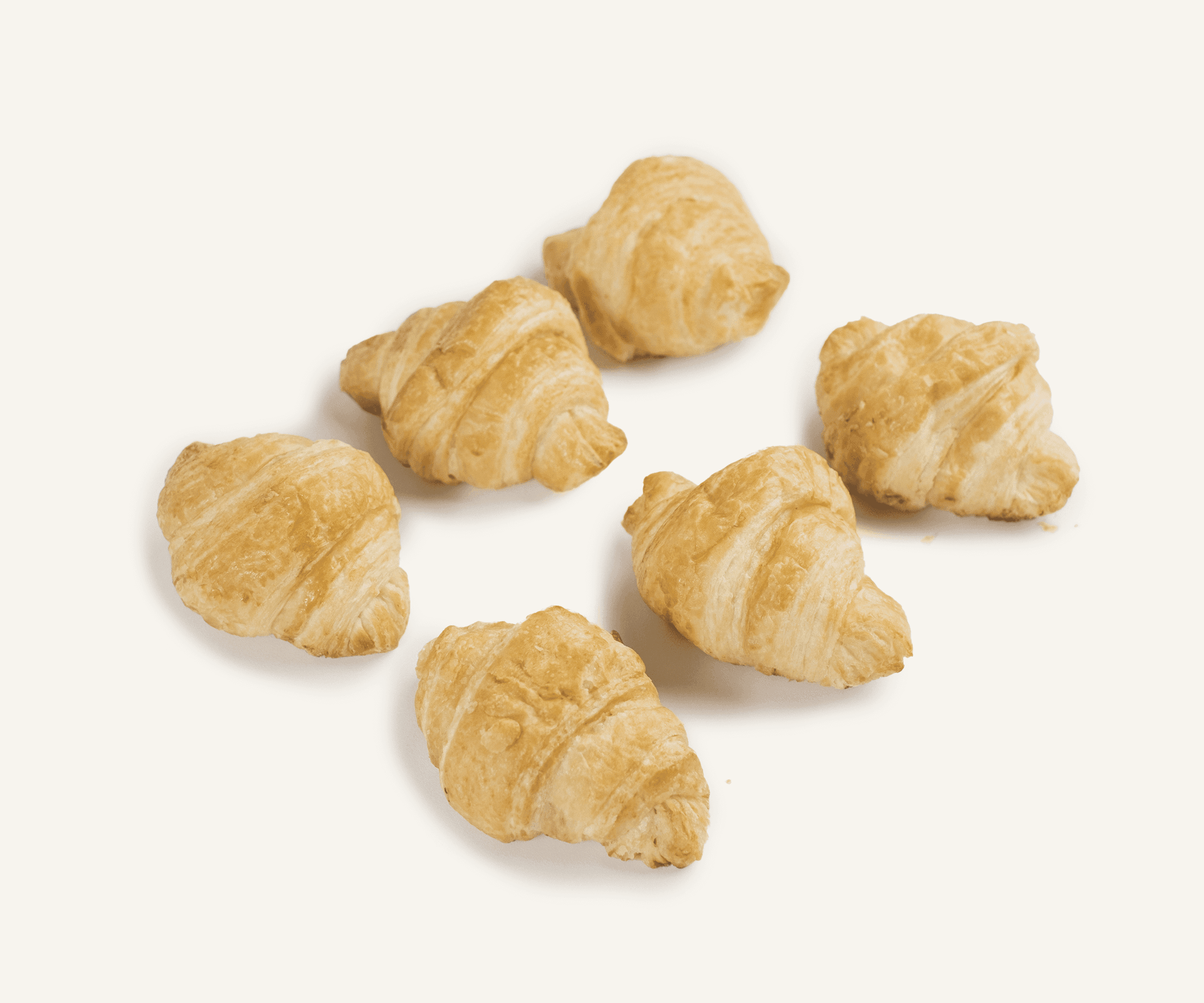 Croissant amanteigado pré assado congelado 6 un 180g