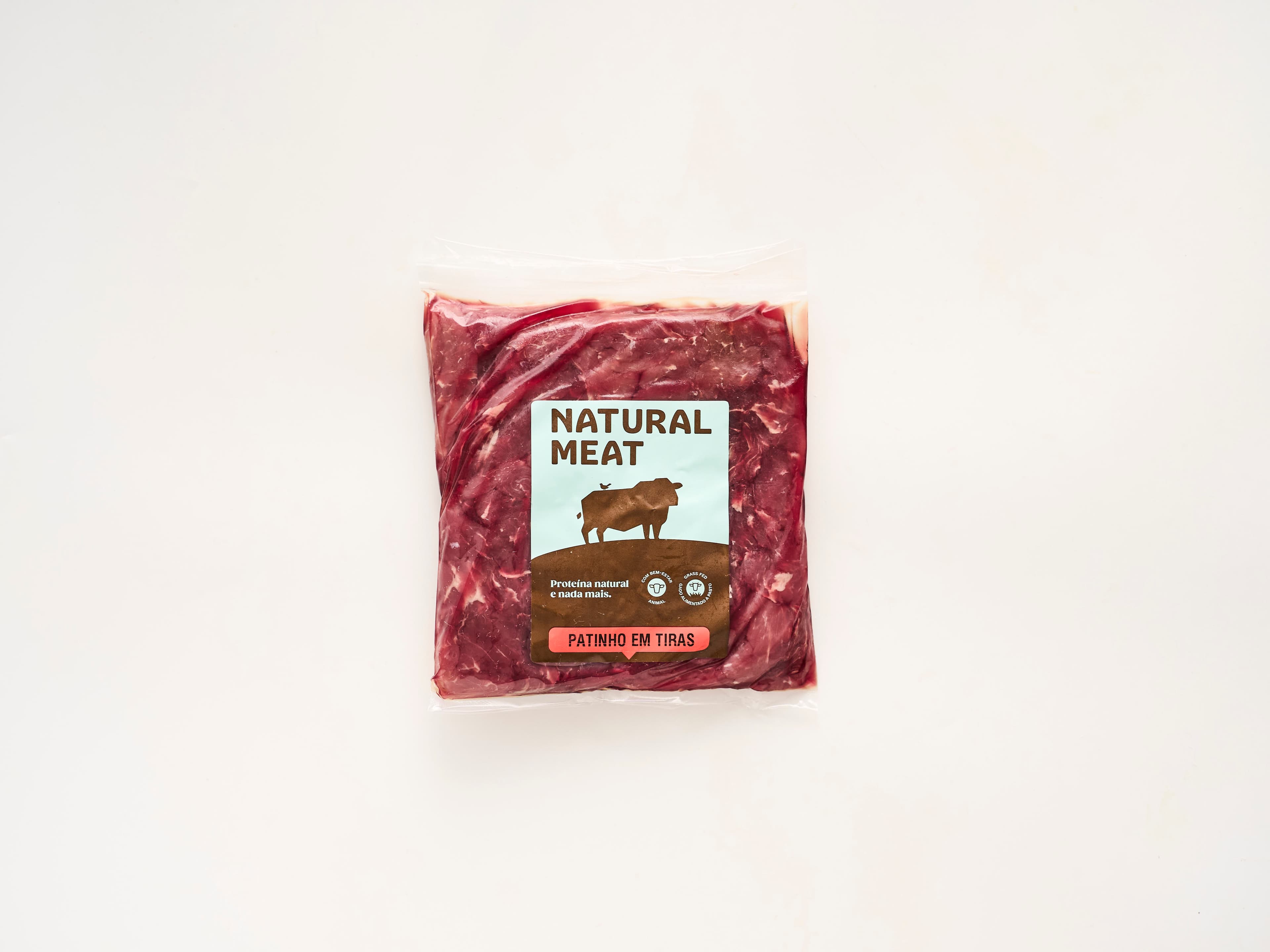 Patinho bovino em tiras grass-fed 400g