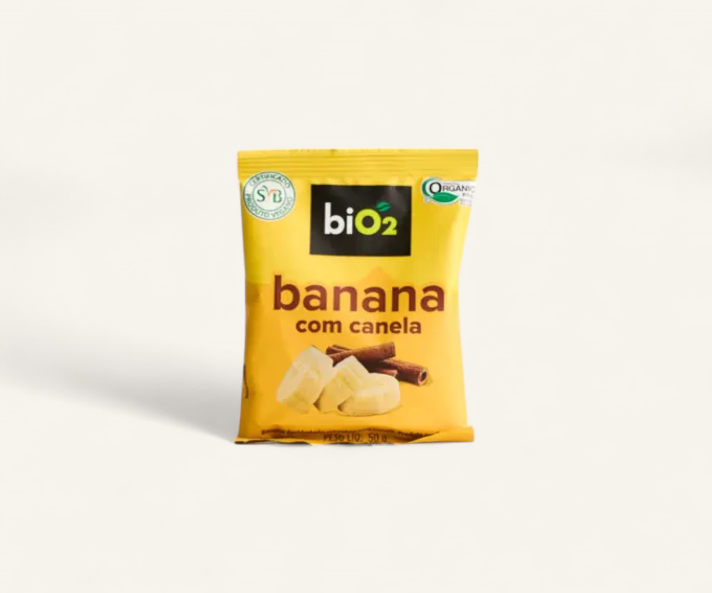 Snack de banana com canela 50g