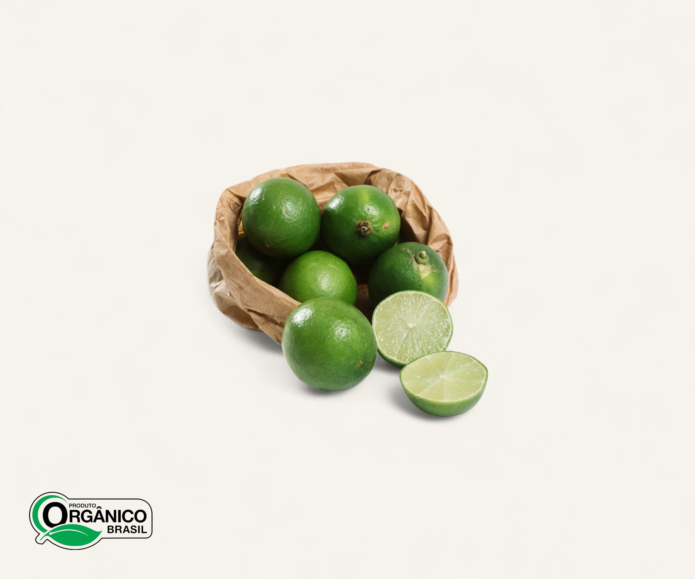 Limão tahiti orgânico 500g | 4 a 7und