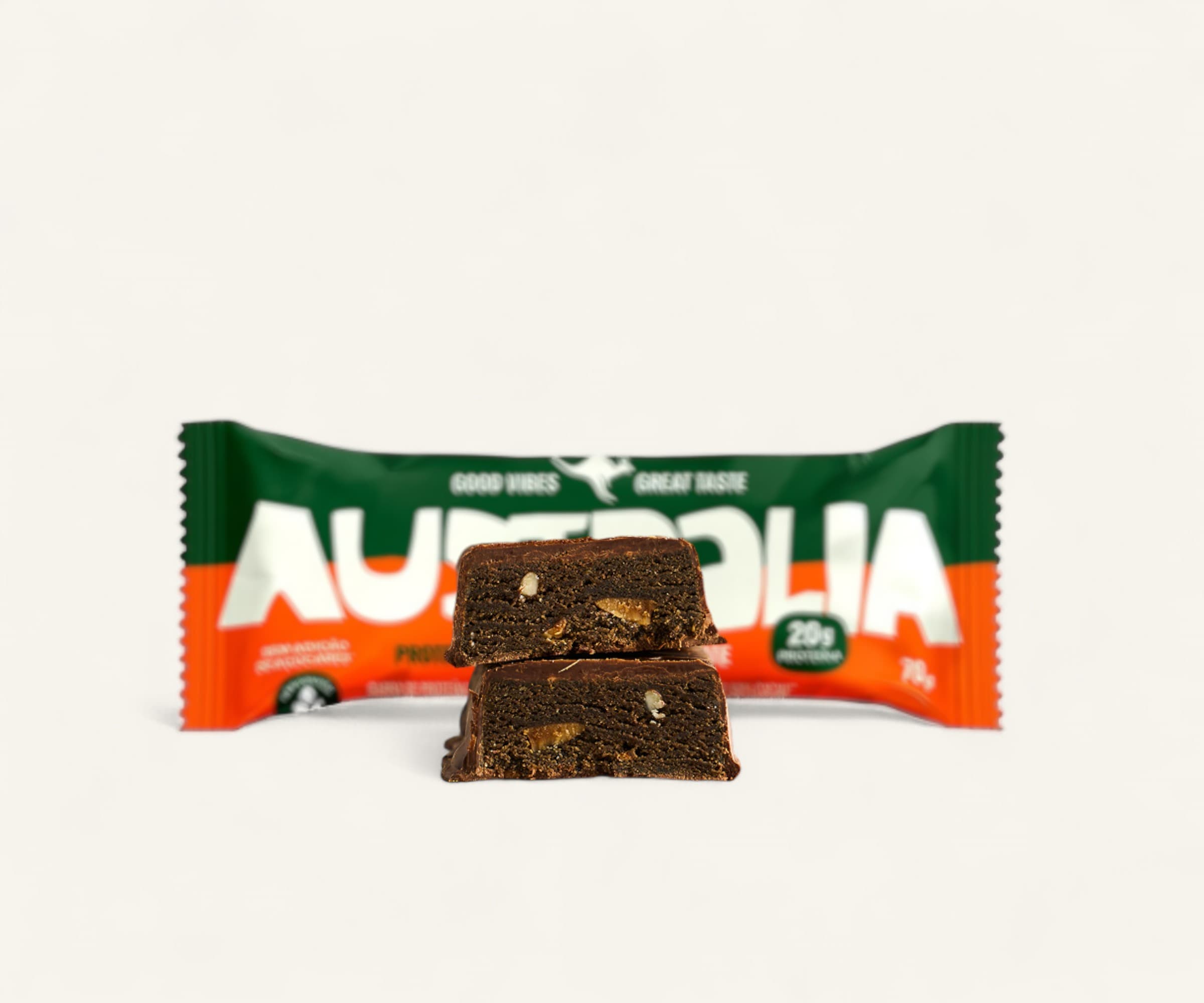 Barra de proteína vegana Harts almond chocolat 20g proteína 70g