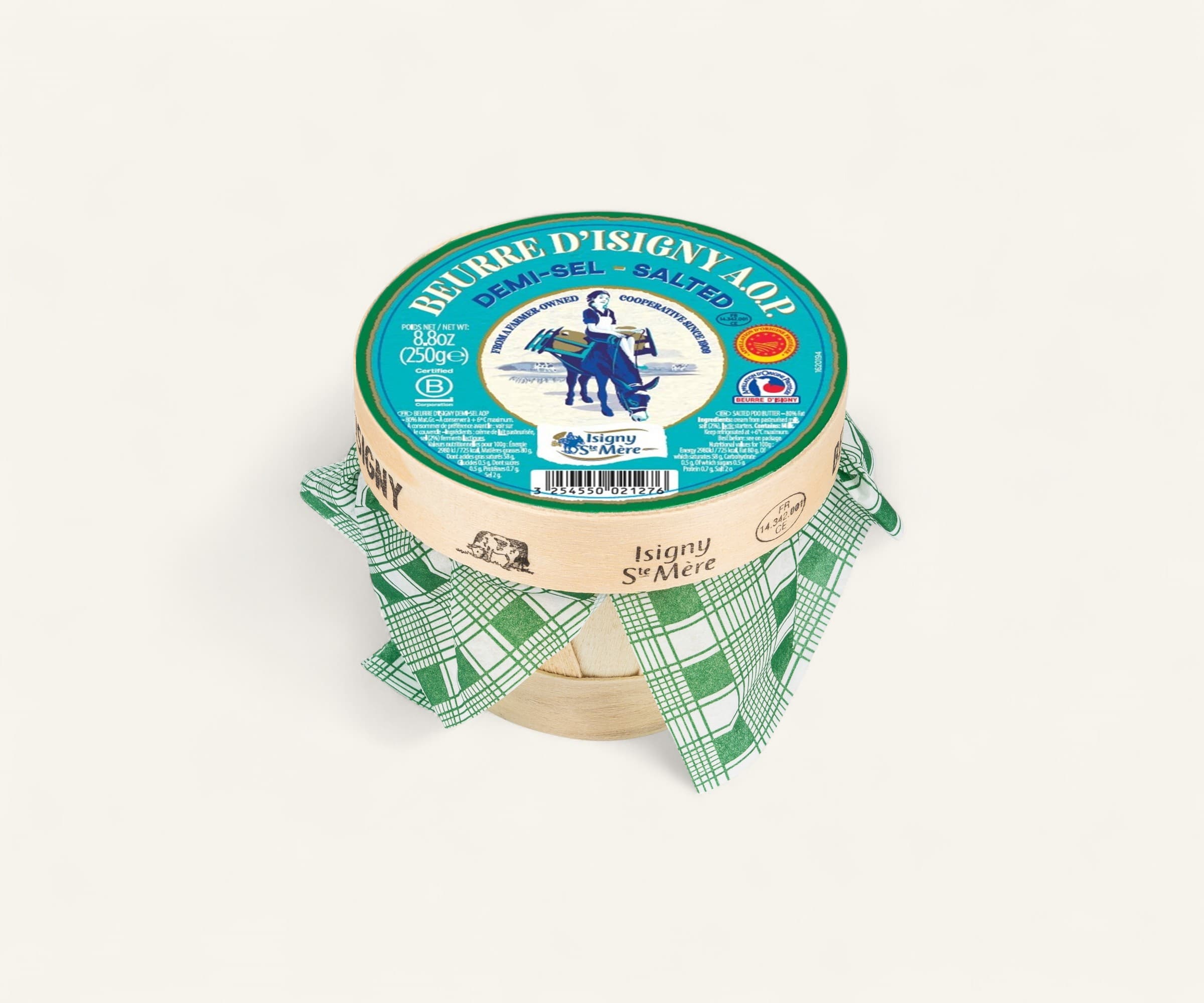Manteiga com Sal Basket Isigny 250g