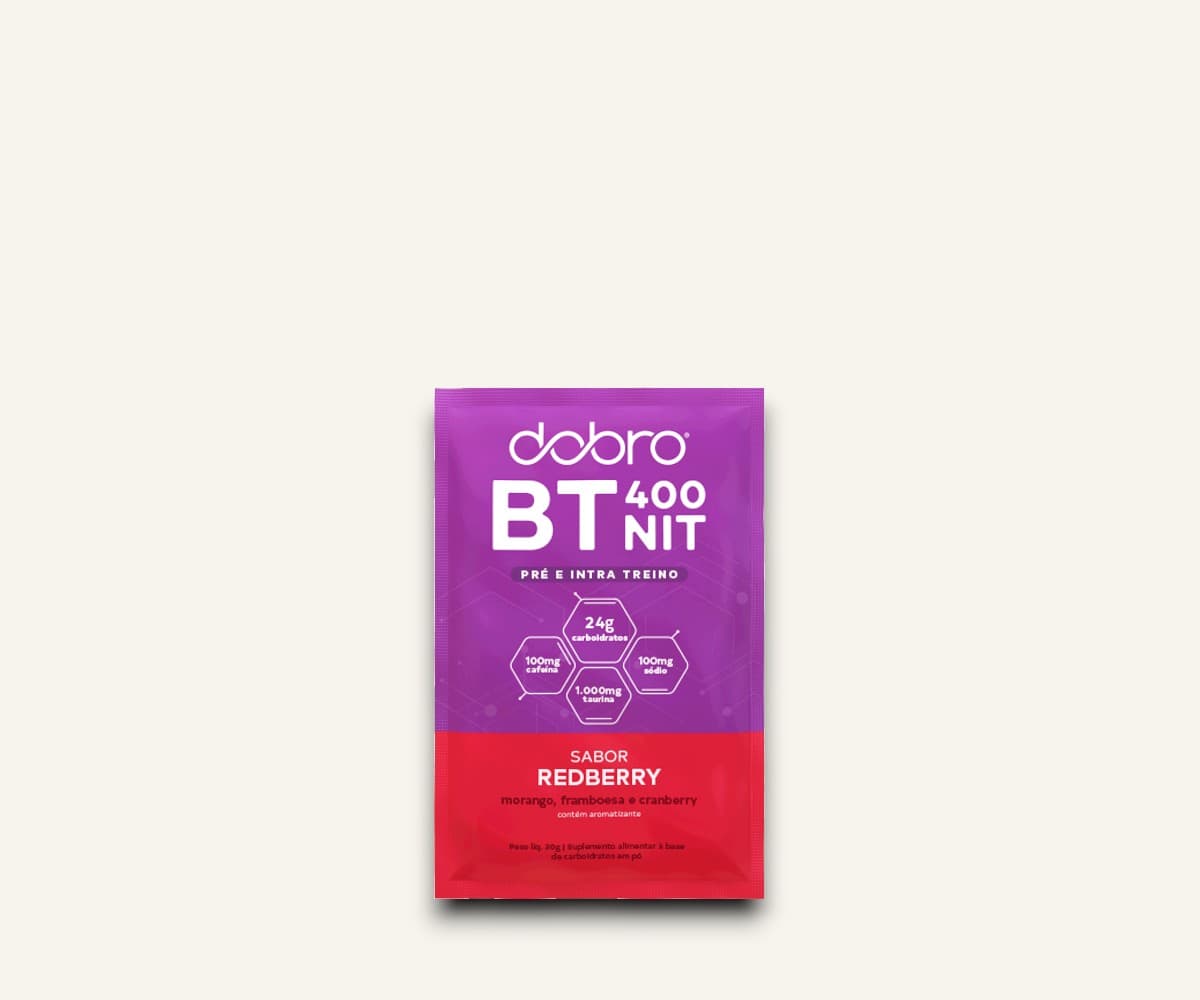 Sachê BT 400 Nitrato sabor redberry 30g