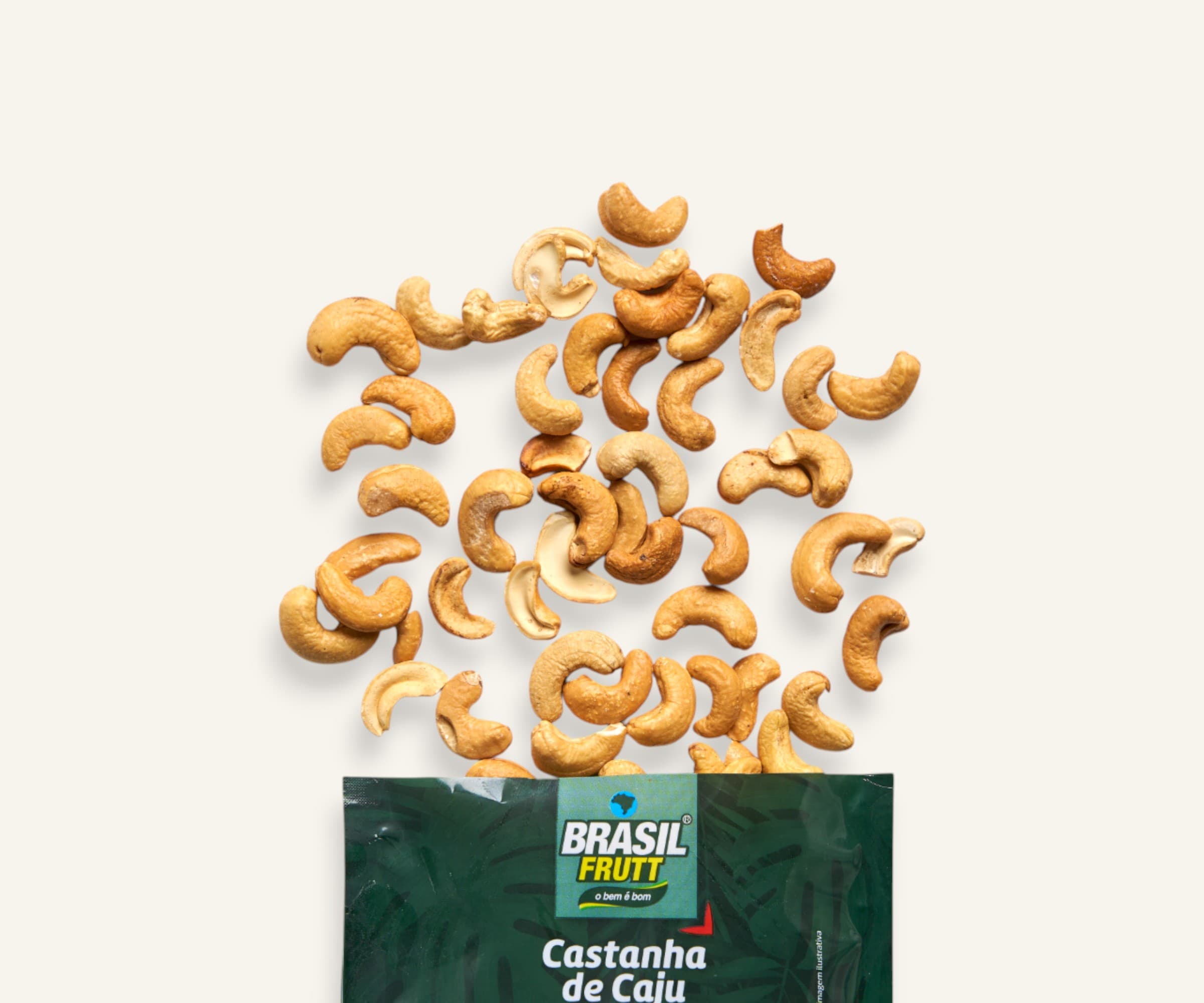 Castanha de caju w1 torrada sem sal 1kg