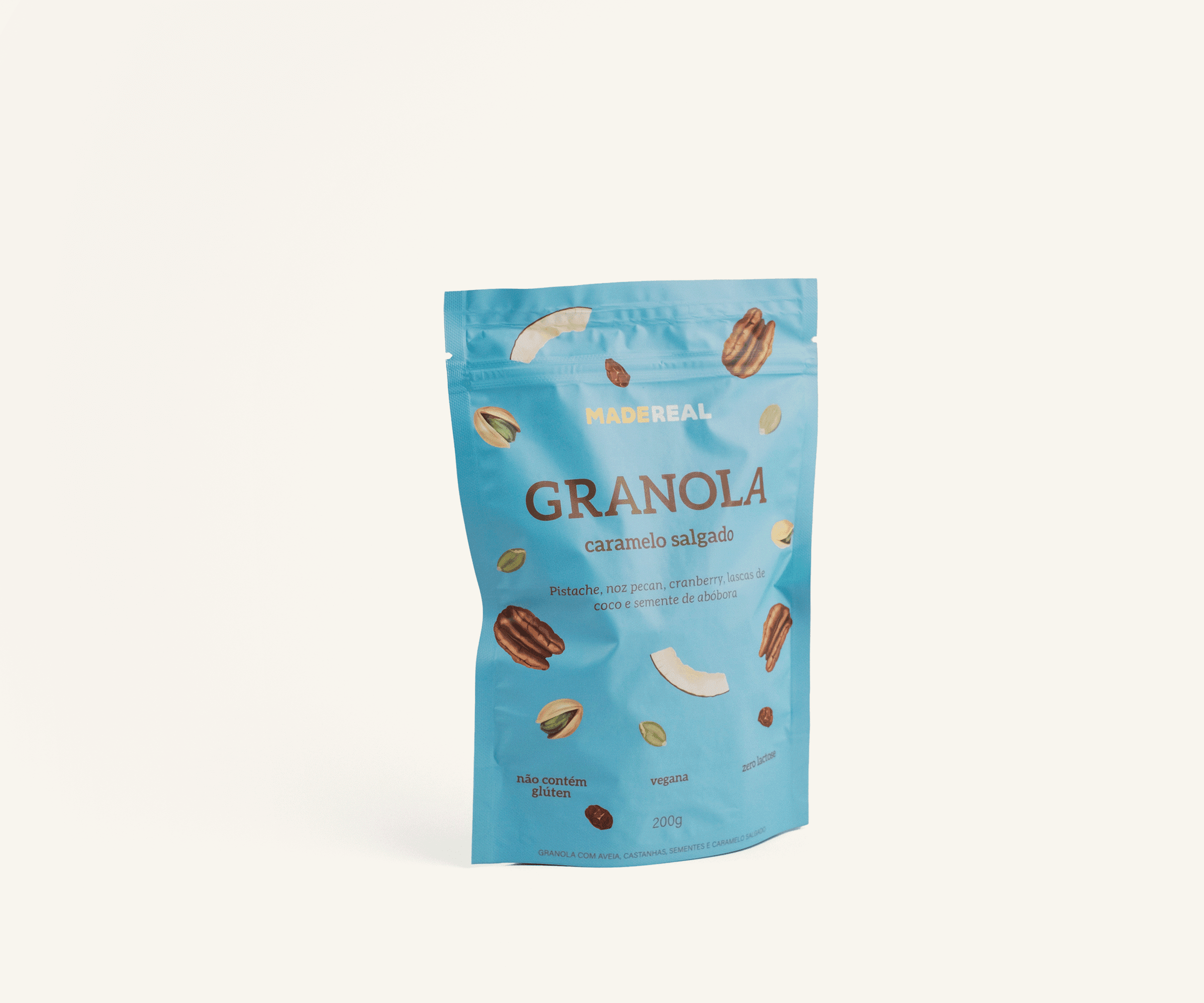 Granola caramelo salgado 200g