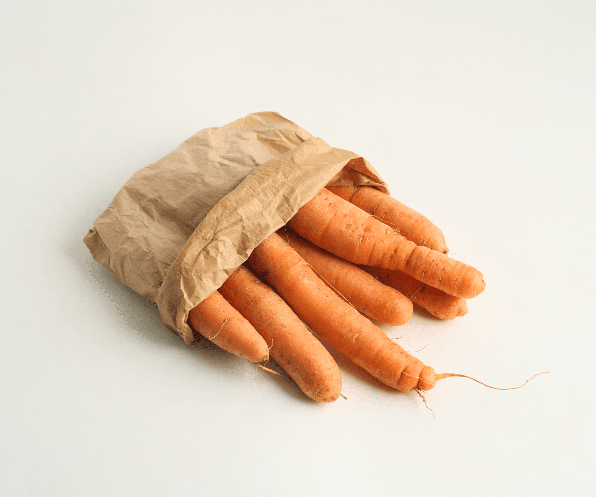 Cenoura orgânica 600g | 4 a 8und