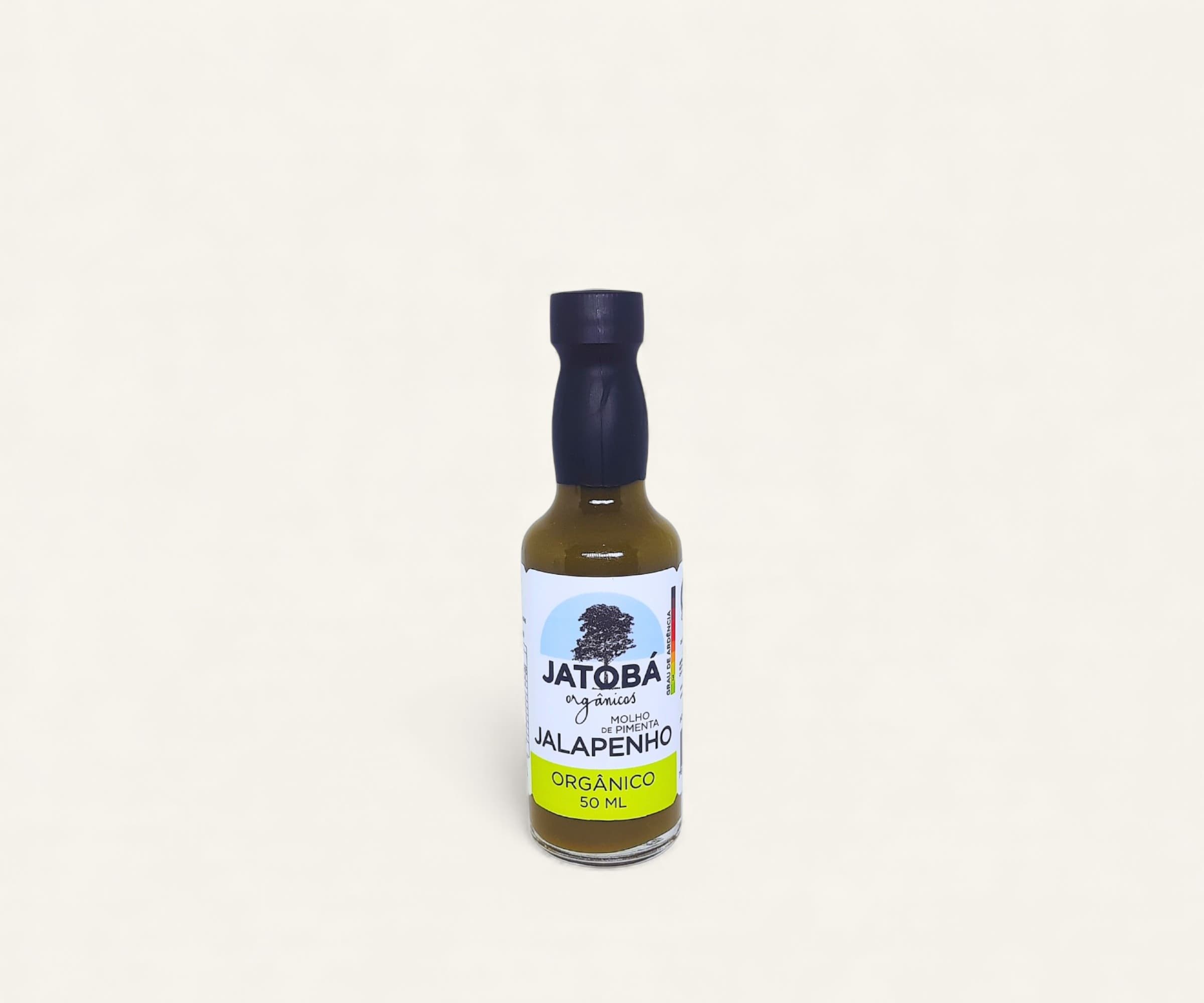 Molho de pimenta jalapenho orgânico 50ml