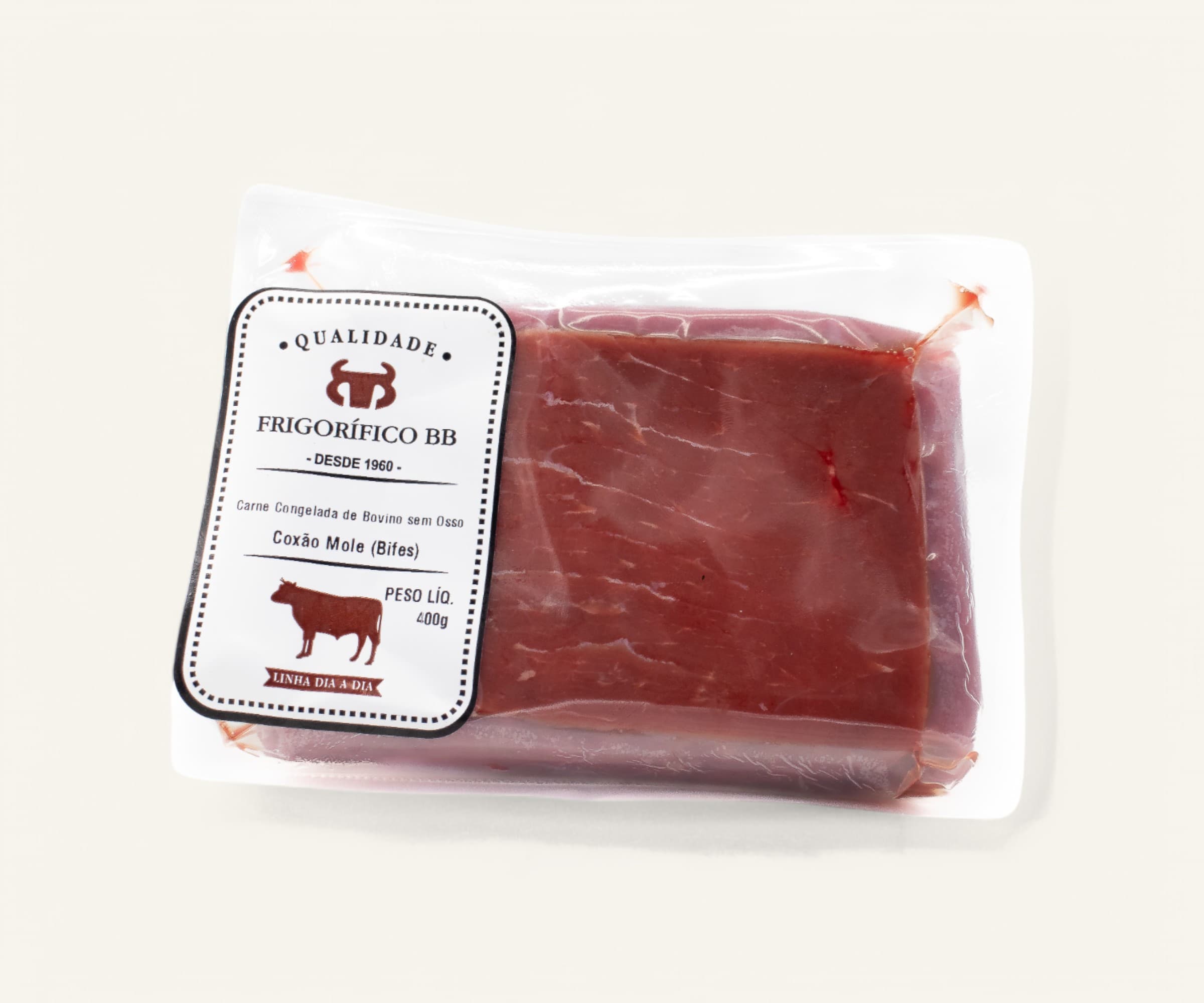 Bife de coxão mole congelado 400g