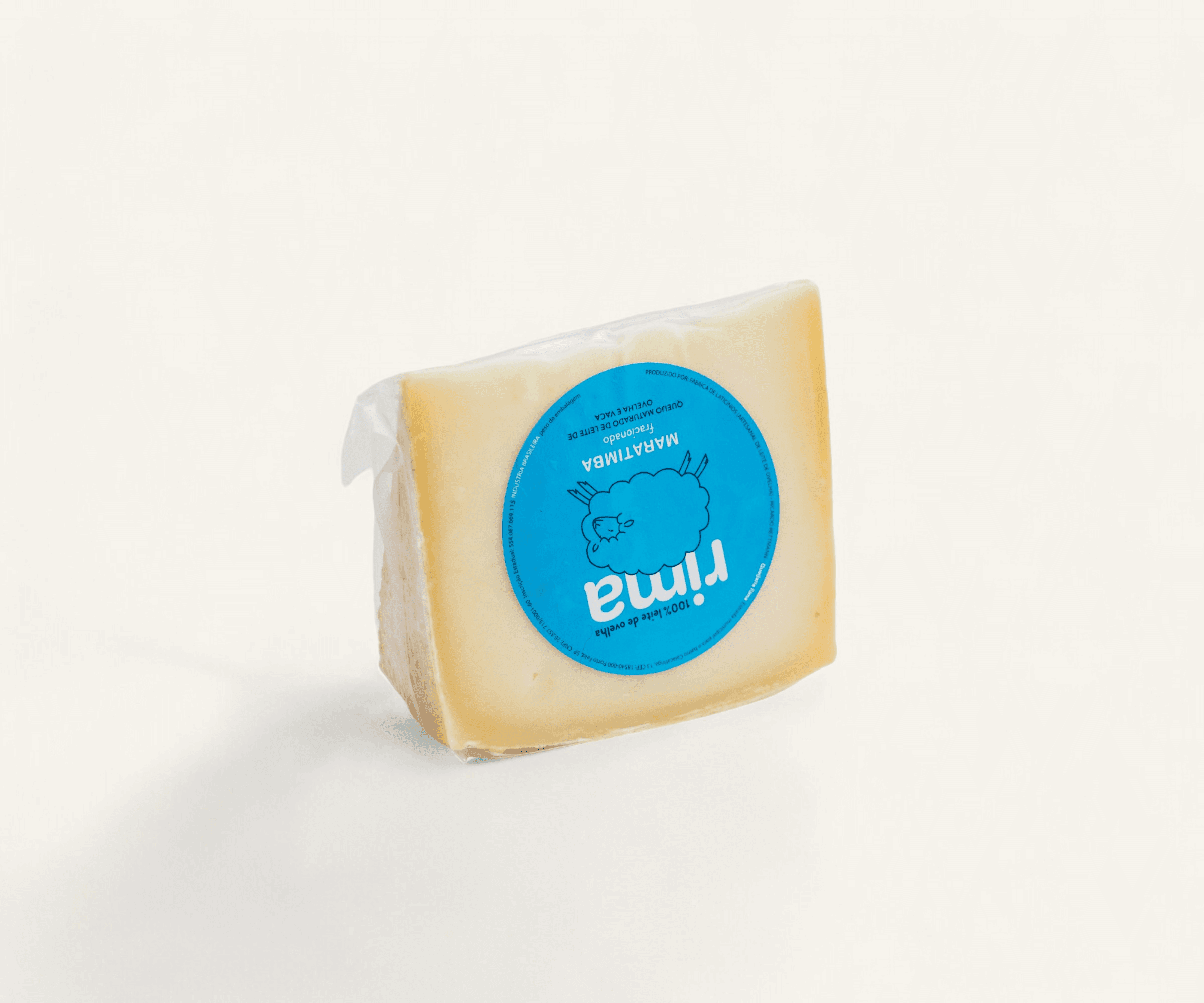 Maratimba queijo maturado de leite de ovelha e vaca 250g