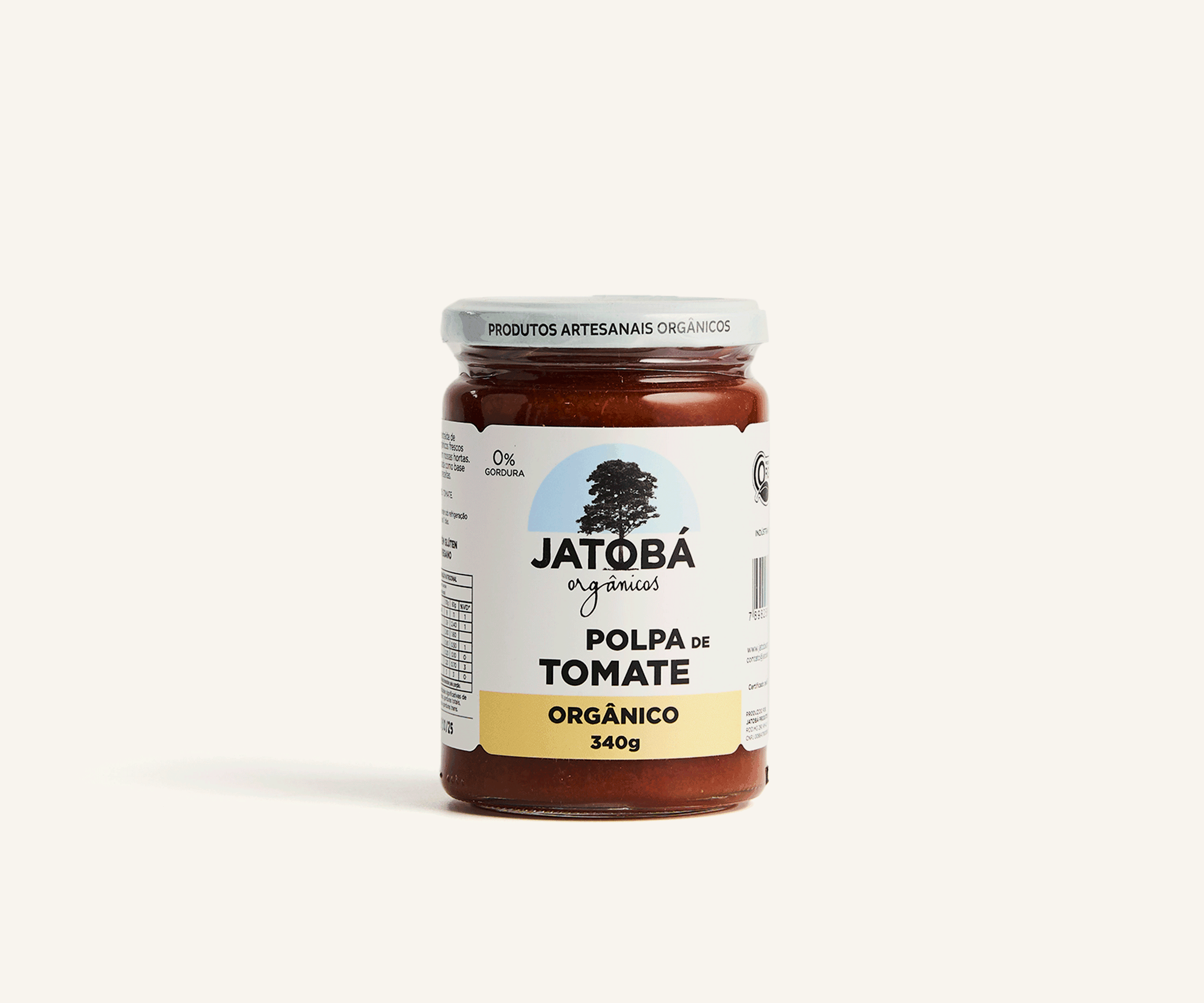 Polpa de tomate orgânico 570g