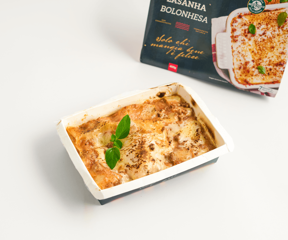 Lasanha à bolonhesa congelada 400g