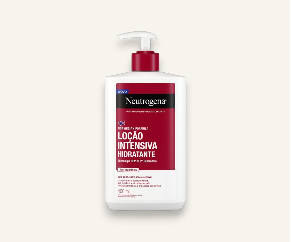 Hidratante corporal intensivo sem fragrância Neutrogena 400ml